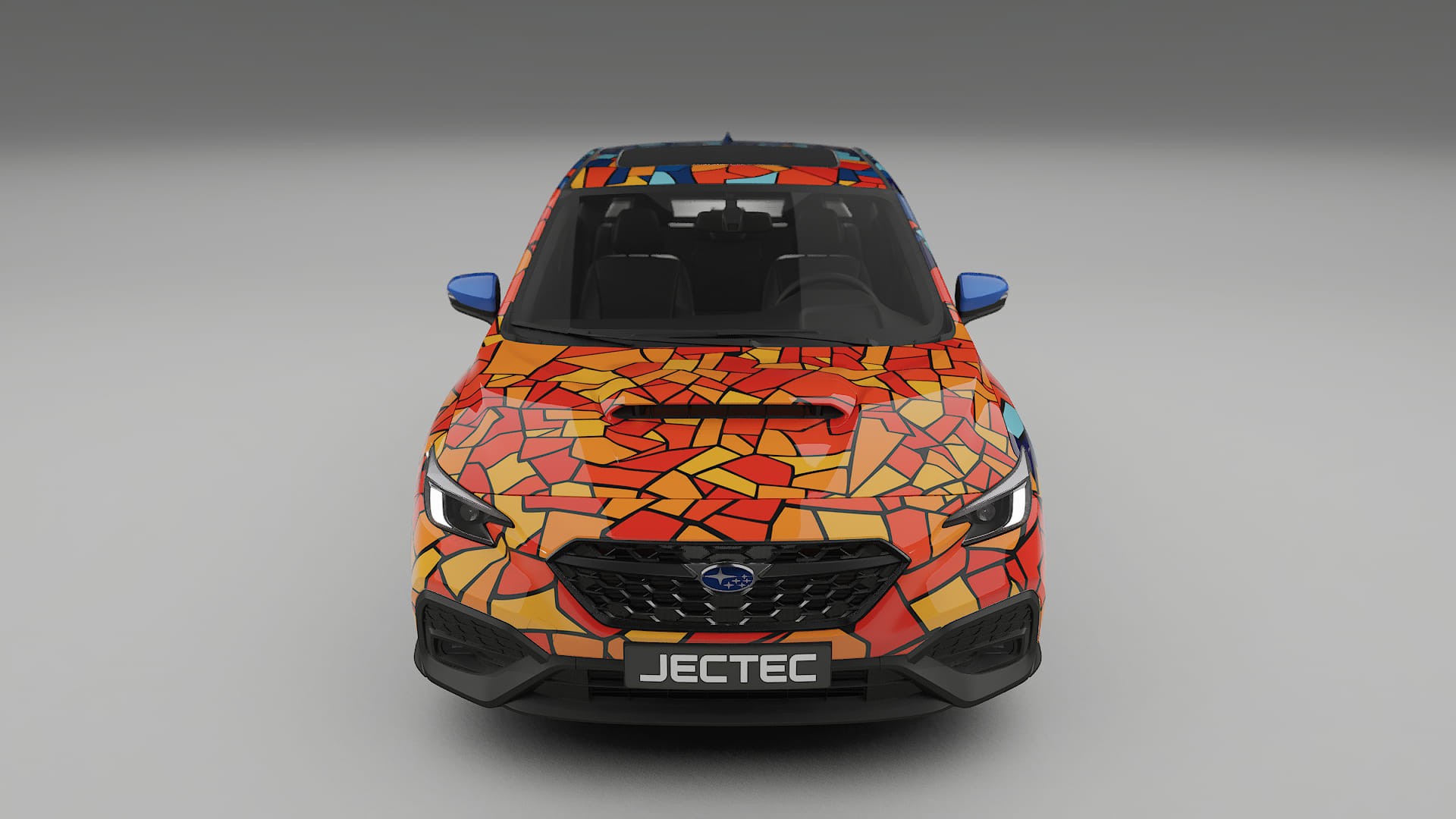 Subaru WRX VB BARCELONA – Ontworpen Wrap PPF Kit van Printbaar Polyurethaanfolie