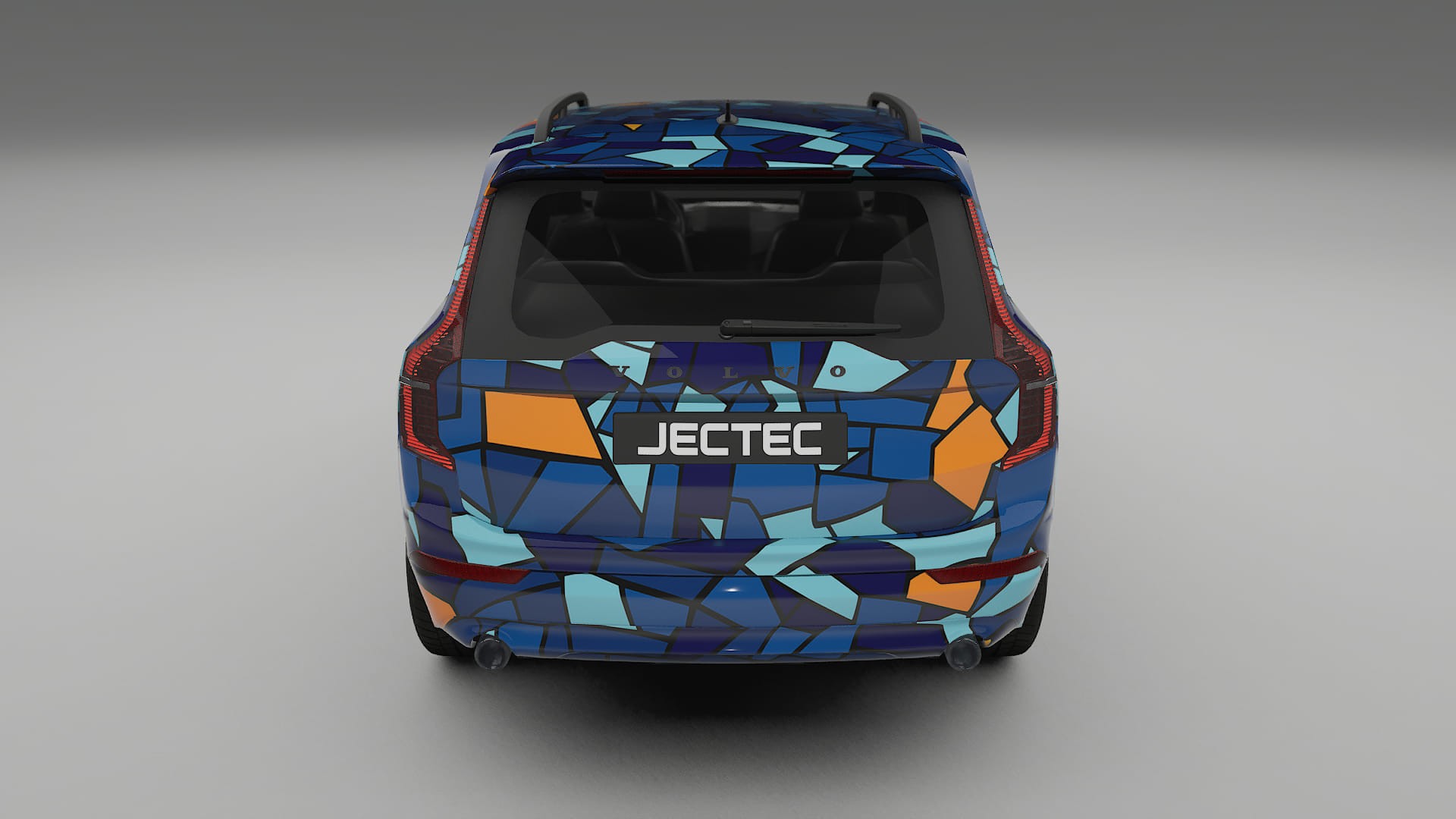 Volvo XC90 SPA BARCELONA – Ontworpen Wrap PPF Kit van Printbaar Polyurethaanfolie