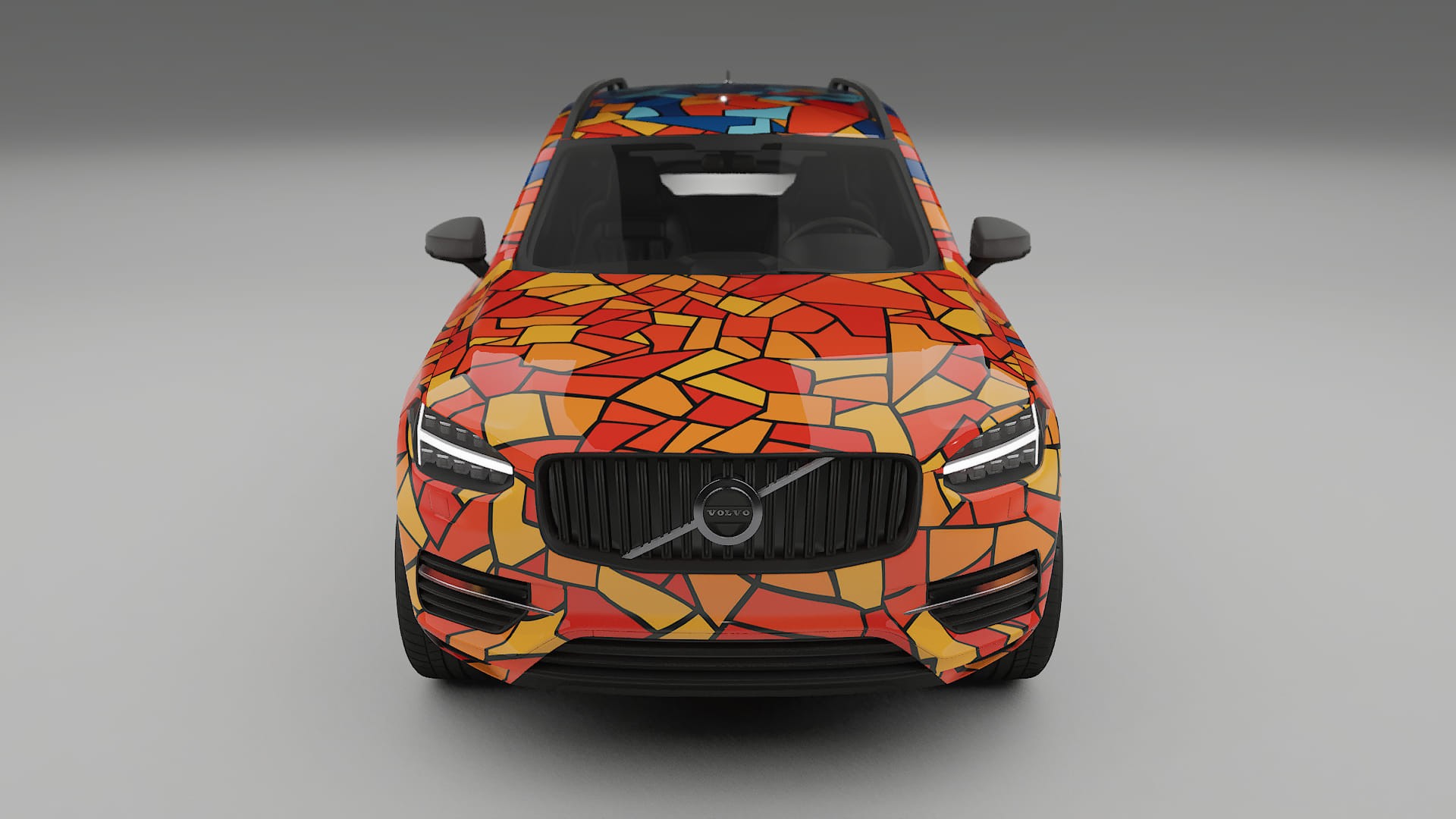 Volvo XC90 SPA BARCELONA – Ontworpen Wrap PPF Kit van Printbaar Polyurethaanfolie
