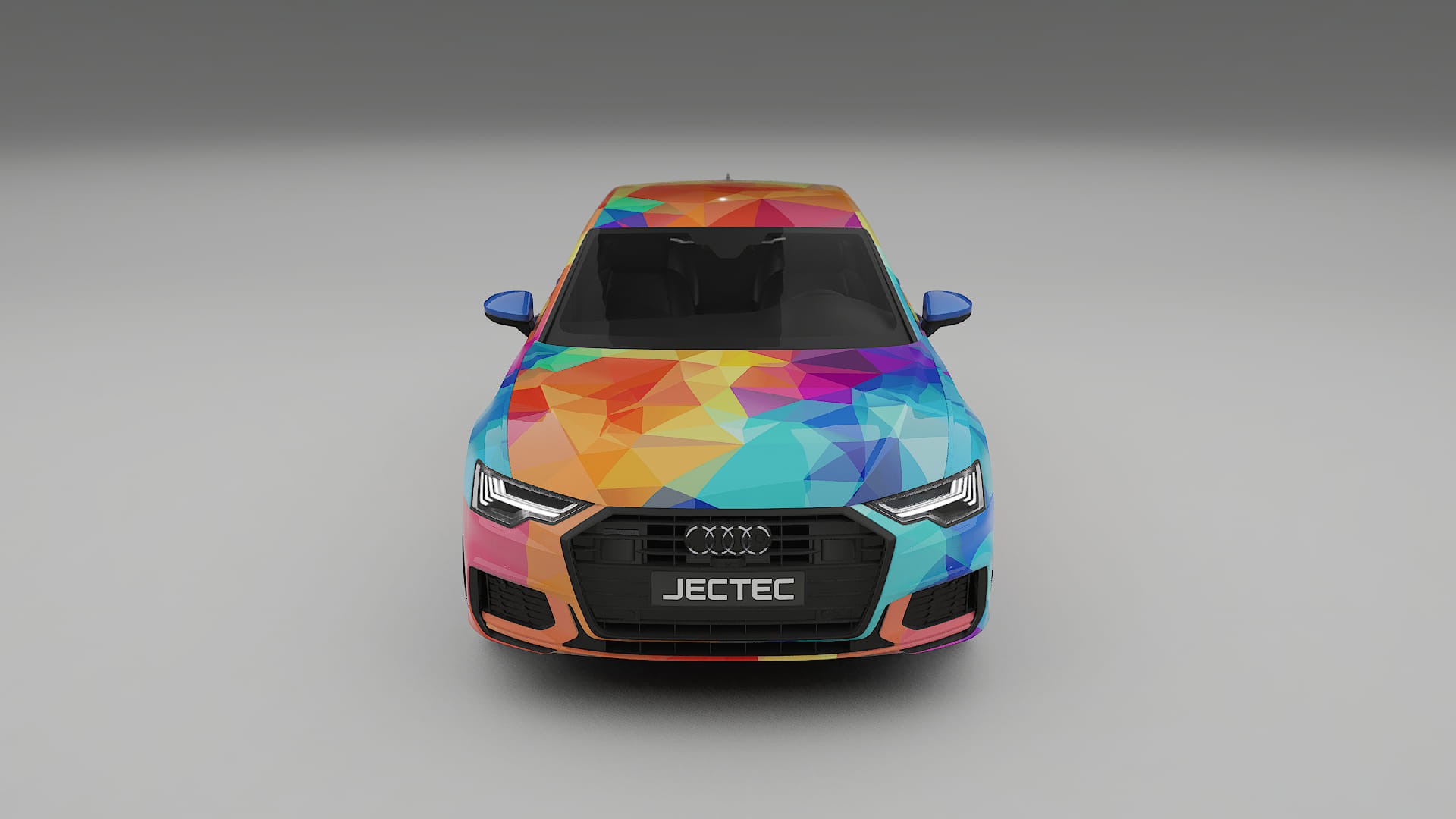Audi A6 S-Line C8 VECTOR VIBE – Ontworpen Wrap PPF Kit van Printbaar Polyurethaanfolie