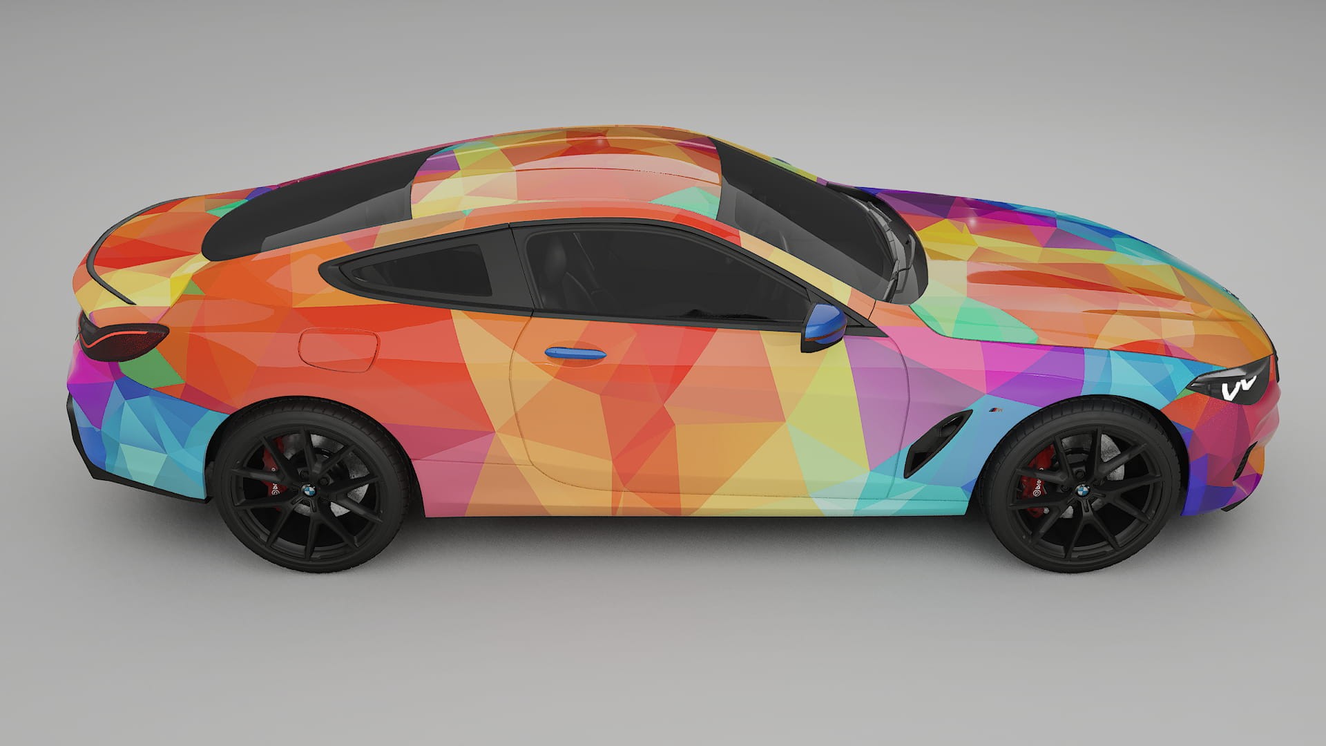 BMW 850 G15 VECTOR VIBE – Ontworpen Wrap PPF Kit van Printbaar Polyurethaanfolie