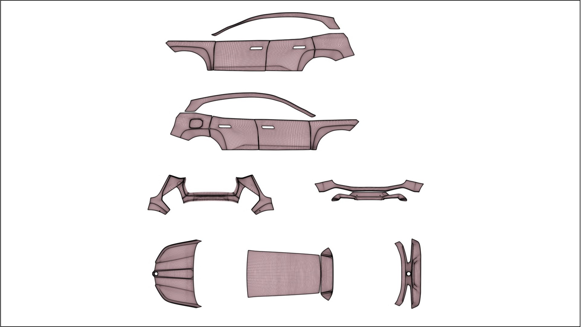 BMW iX M60 VECTOR VIBE – Ontworpen Wrap PPF Kit van Printbaar Polyurethaanfolie