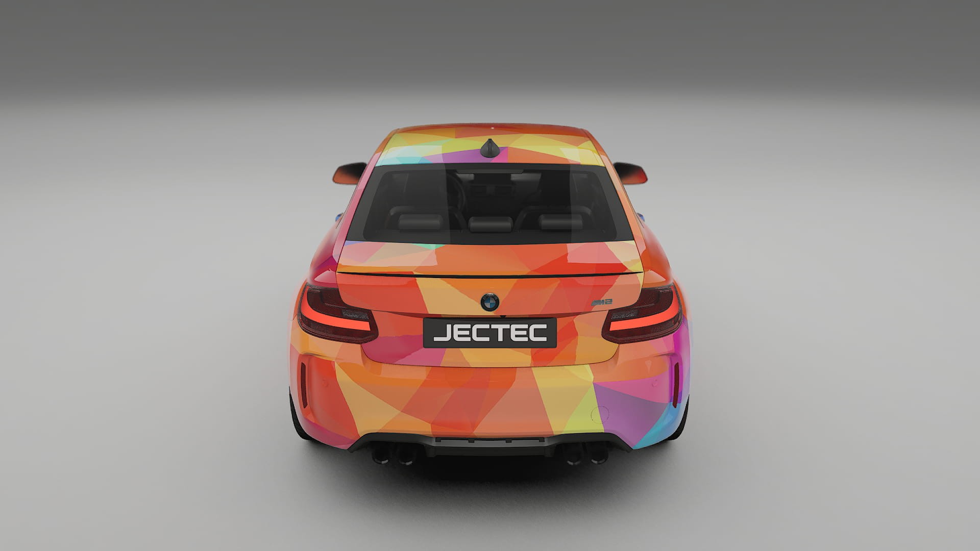 BMW M2 F87 facelift LCI VECTOR VIBE – Ontworpen Wrap PPF Kit van Printbaar Polyurethaanfolie