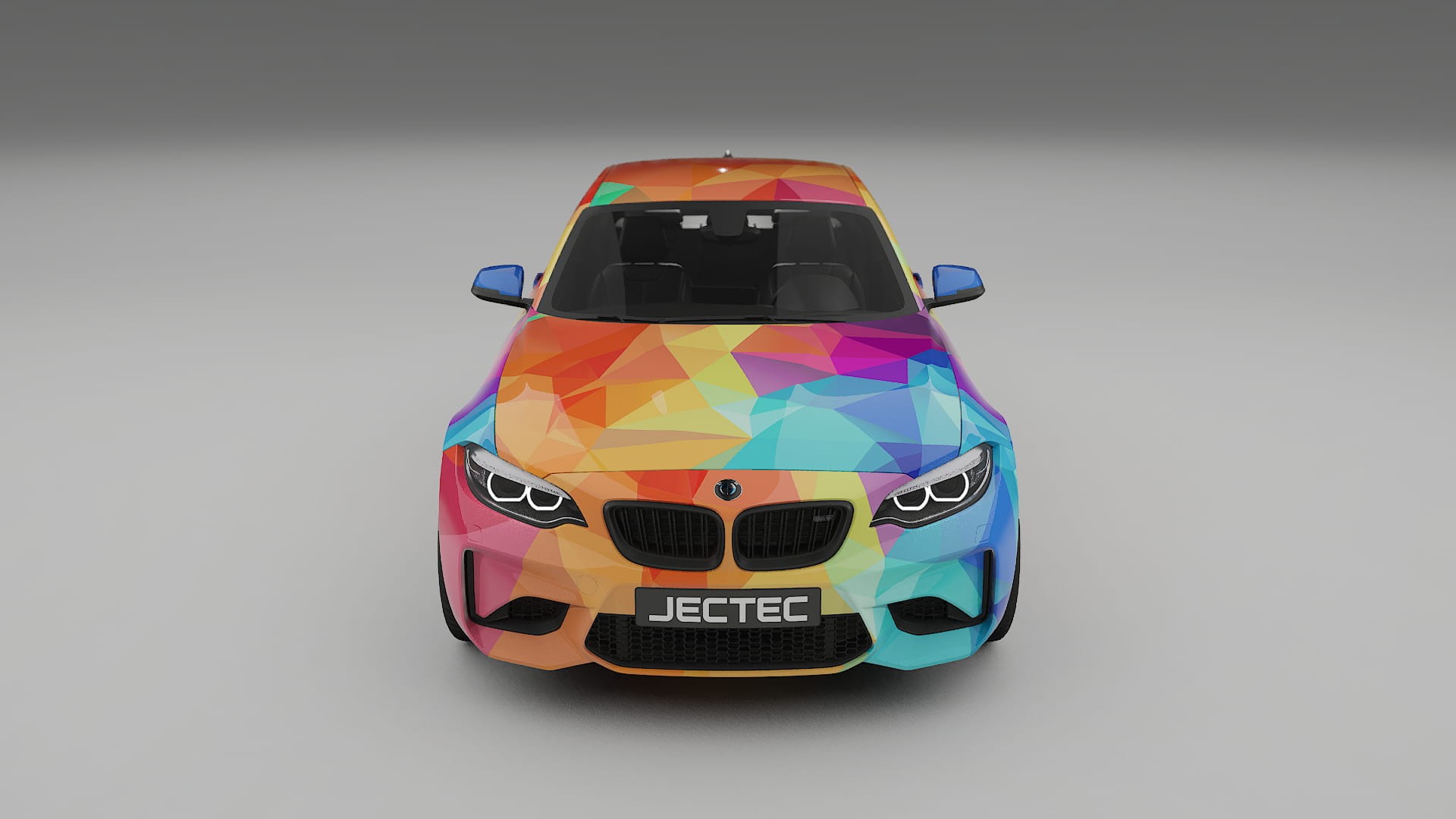 BMW M2 F87 facelift LCI VECTOR VIBE – Ontworpen Wrap PPF Kit van Printbaar Polyurethaanfolie