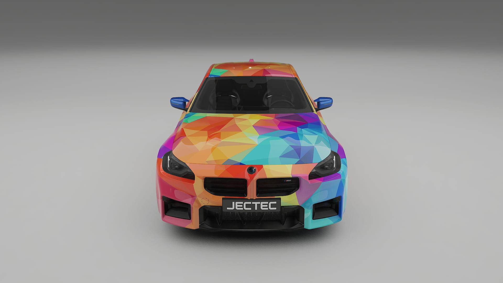 BMW M2 G87 VECTOR VIBE – Ontworpen Wrap PPF Kit van Printbaar Polyurethaanfolie