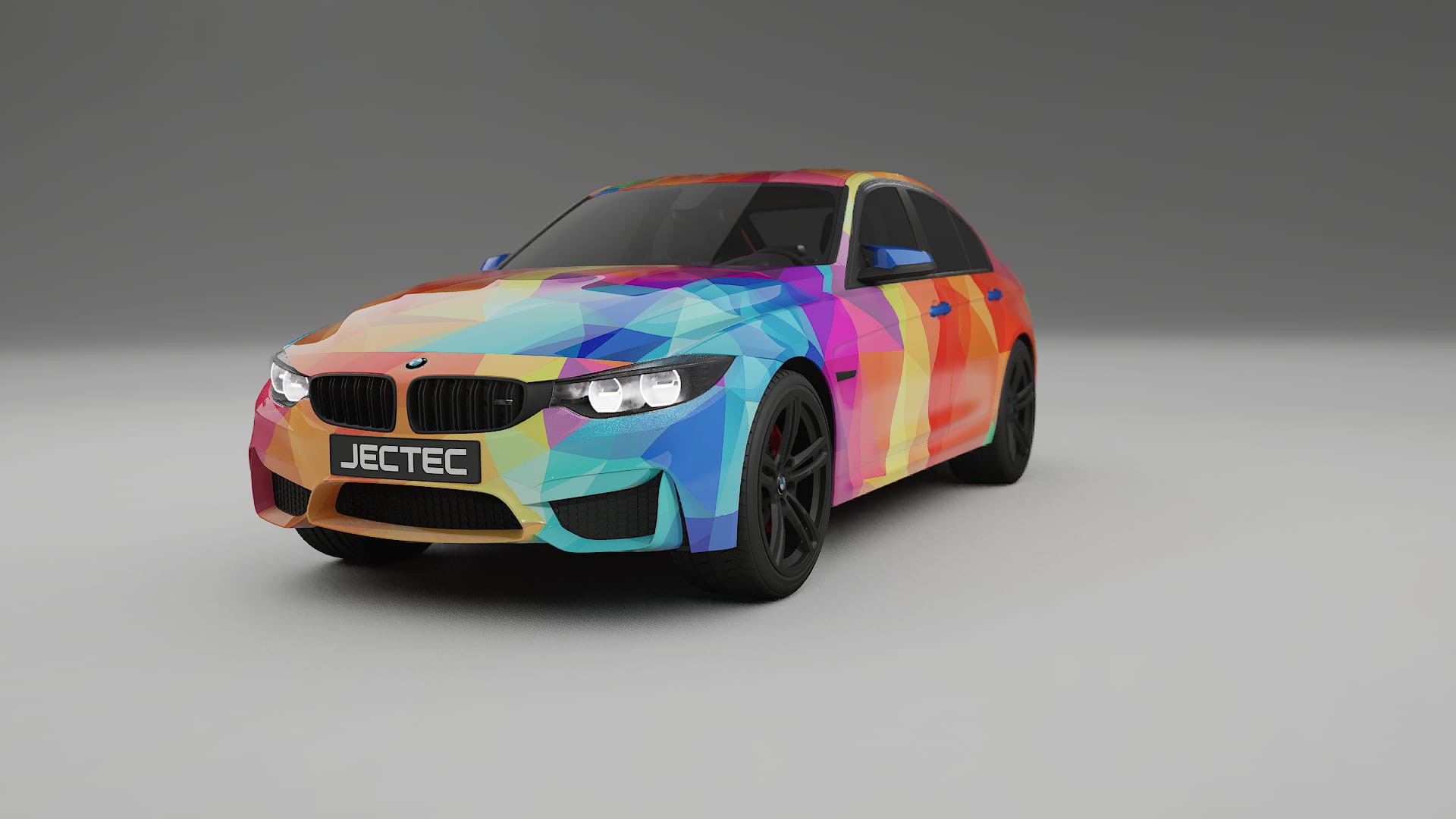 BMW M3 F80 VECTOR VIBE – Ontworpen Wrap PPF Kit van Printbaar Polyurethaanfolie