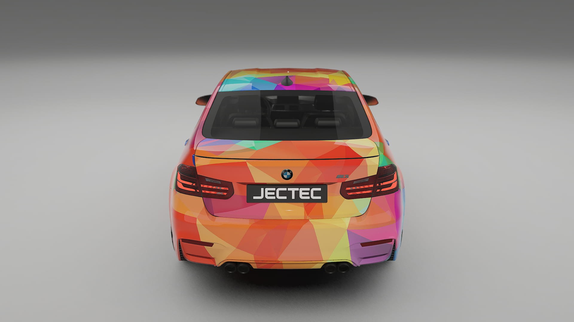 BMW M3 F80 VECTOR VIBE – Ontworpen Wrap PPF Kit van Printbaar Polyurethaanfolie
