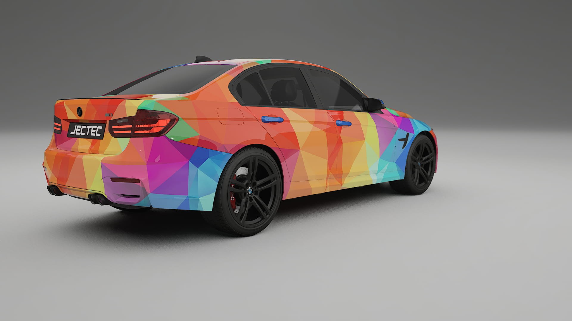 BMW M3 F80 VECTOR VIBE – Ontworpen Wrap PPF Kit van Printbaar Polyurethaanfolie