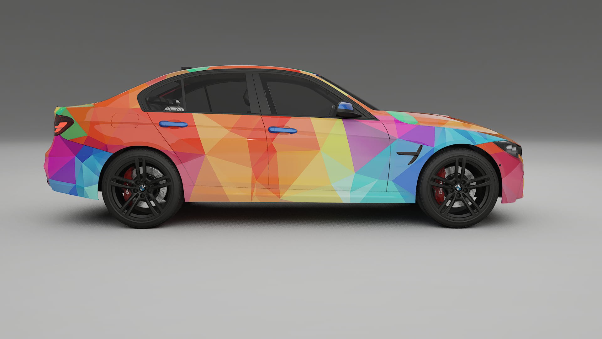 BMW M3 F80 VECTOR VIBE – Ontworpen Wrap PPF Kit van Printbaar Polyurethaanfolie