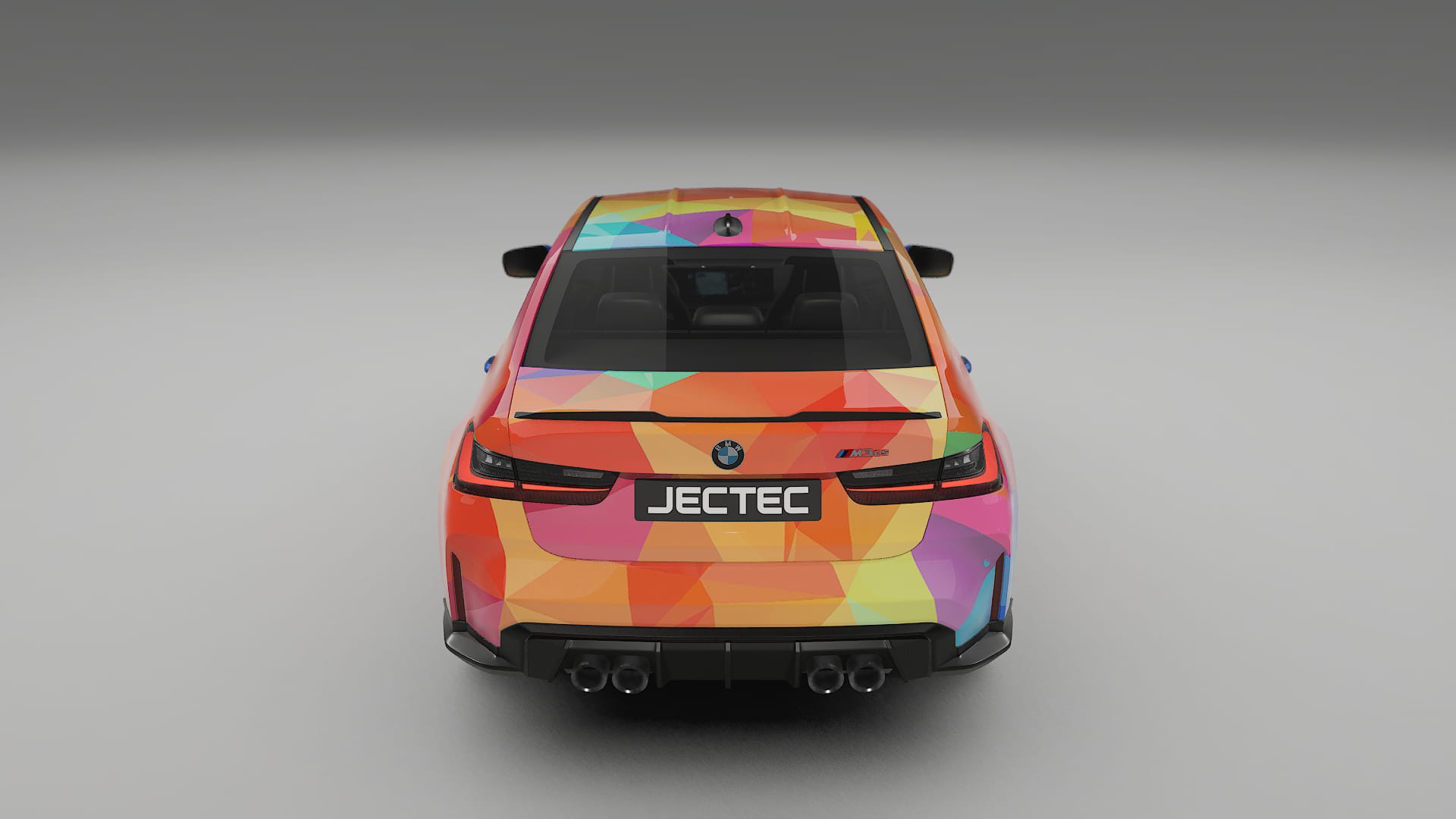 BMW M3 G80 Competition CS VECTOR VIBE – Ontworpen Wrap PPF Kit van Printbaar Polyurethaanfolie