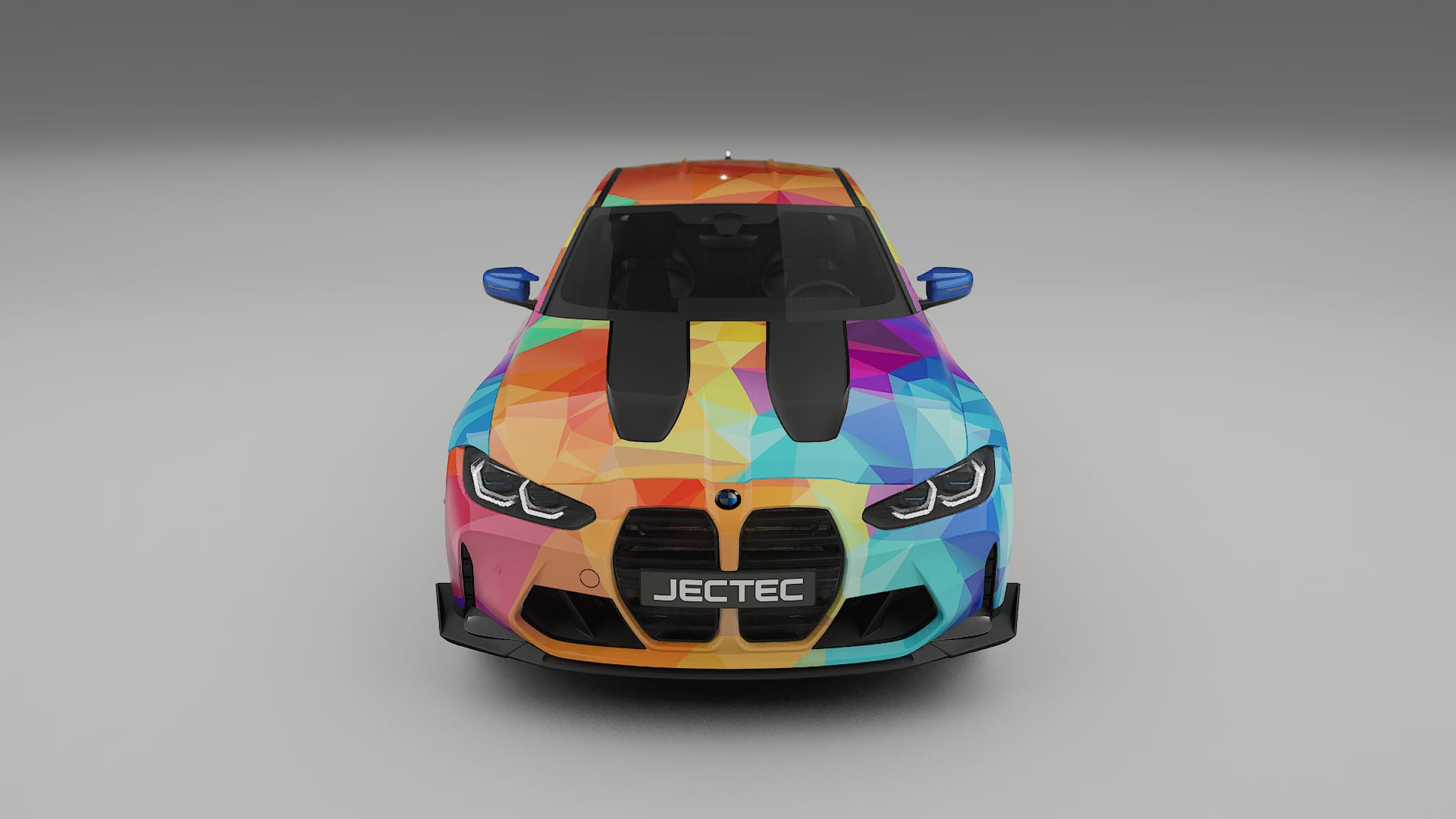 BMW M3 G80 Competition CS VECTOR VIBE – Ontworpen Wrap PPF Kit van Printbaar Polyurethaanfolie