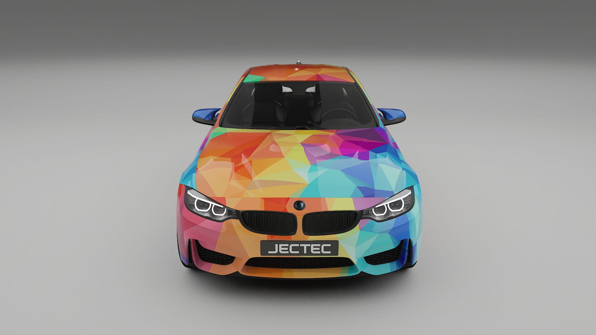 BMW M4 F82 VECTOR VIBE – Ontworpen Wrap PPF Kit van Printbaar Polyurethaanfolie