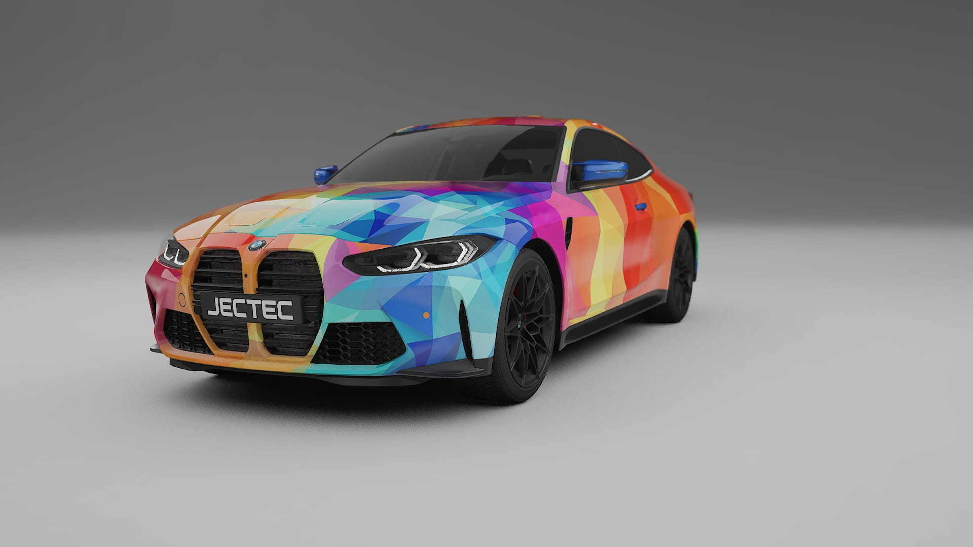 BMW M4 G82 VECTOR VIBE – Ontworpen Wrap PPF Kit van Printbaar Polyurethaanfolie
