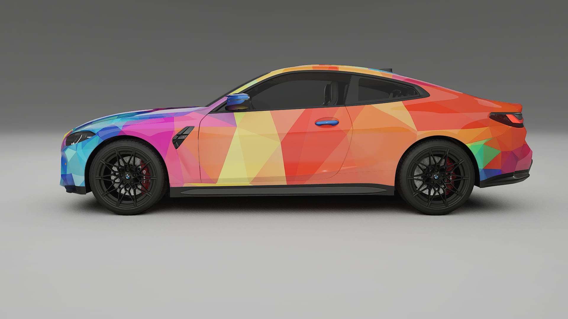 BMW M4 G82 VECTOR VIBE – Ontworpen Wrap PPF Kit van Printbaar Polyurethaanfolie