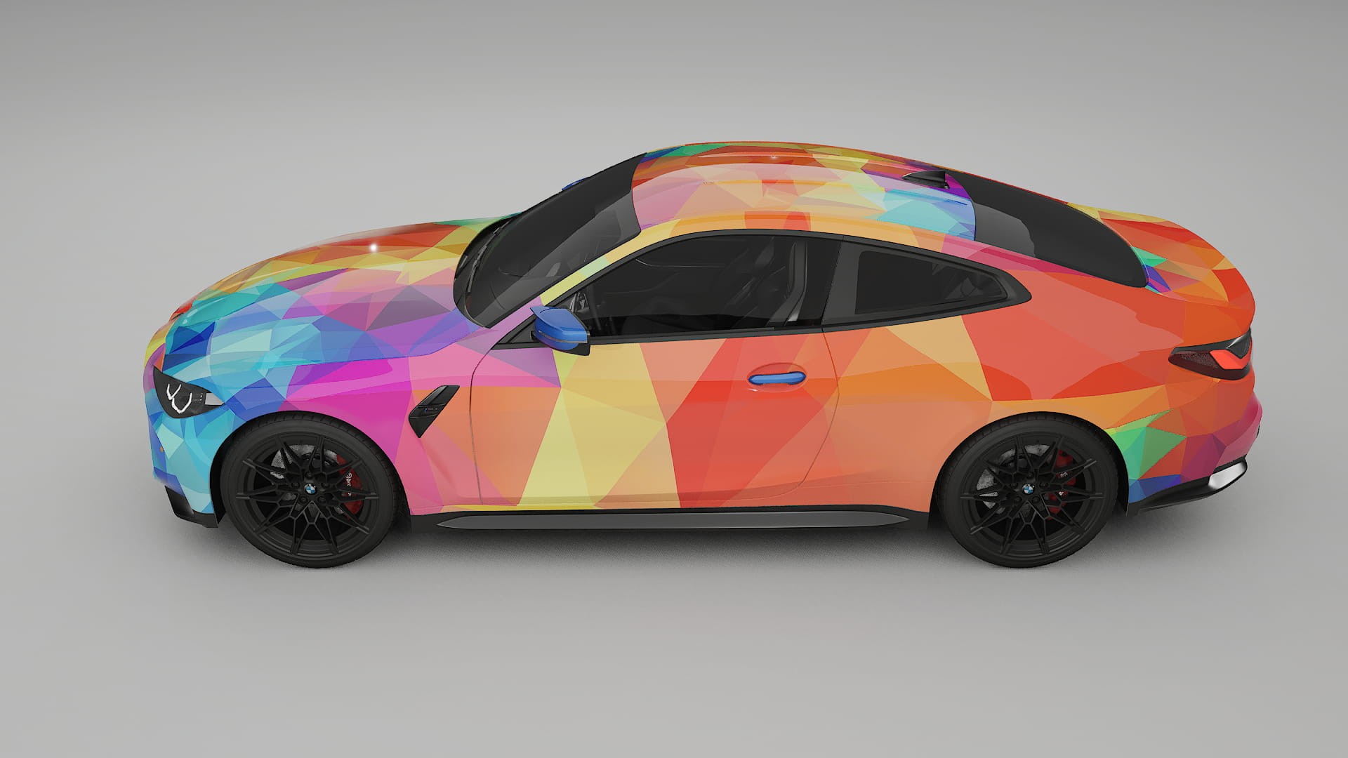BMW M4 G82 VECTOR VIBE – Ontworpen Wrap PPF Kit van Printbaar Polyurethaanfolie