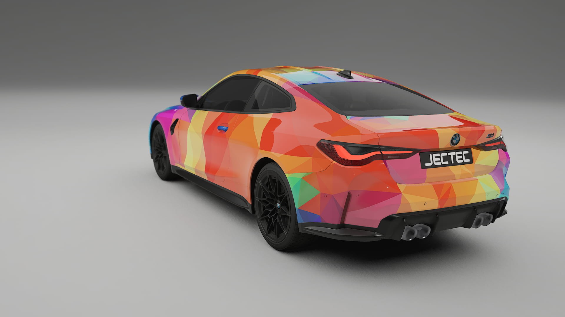 BMW M4 G82 VECTOR VIBE – Ontworpen Wrap PPF Kit van Printbaar Polyurethaanfolie