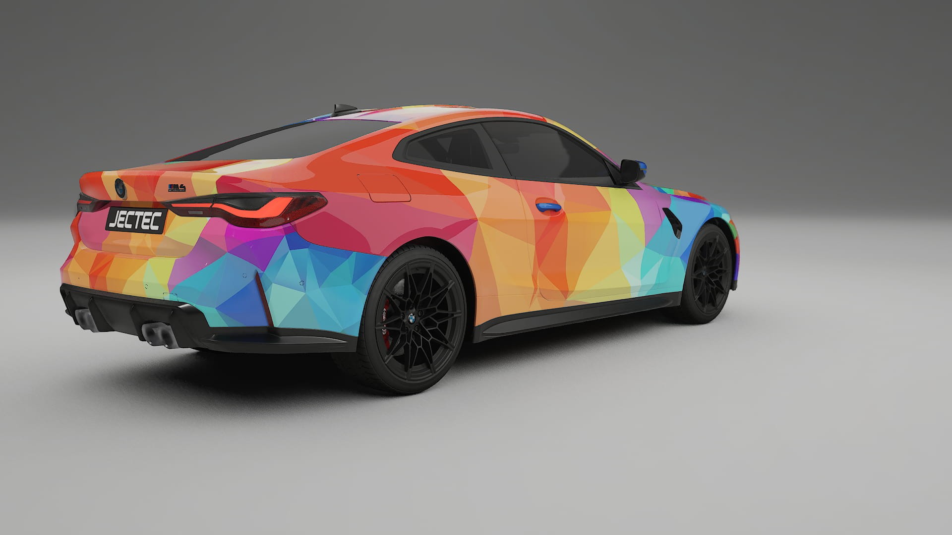 BMW M4 G82 VECTOR VIBE – Ontworpen Wrap PPF Kit van Printbaar Polyurethaanfolie