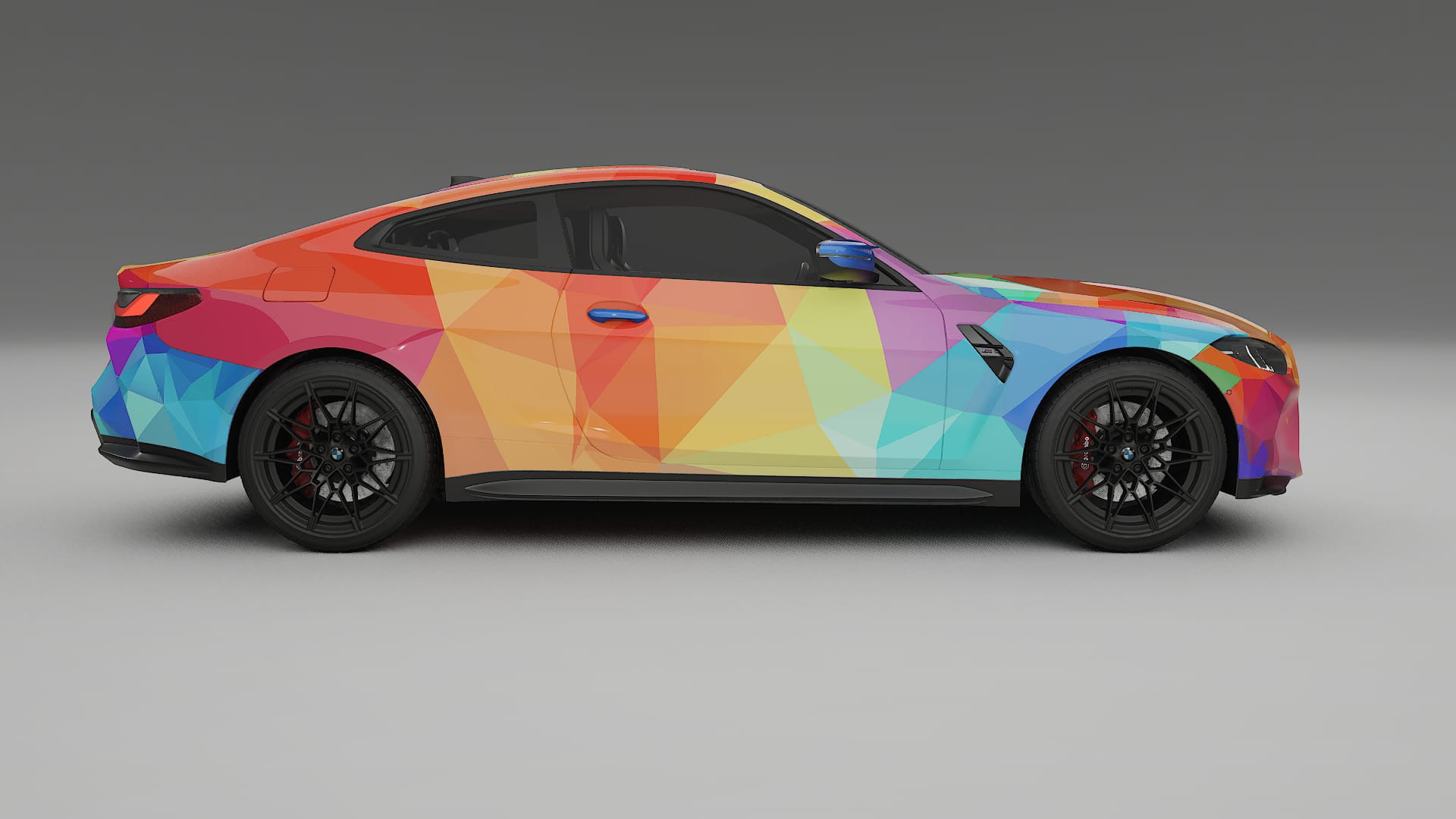 BMW M4 G82 VECTOR VIBE – Ontworpen Wrap PPF Kit van Printbaar Polyurethaanfolie