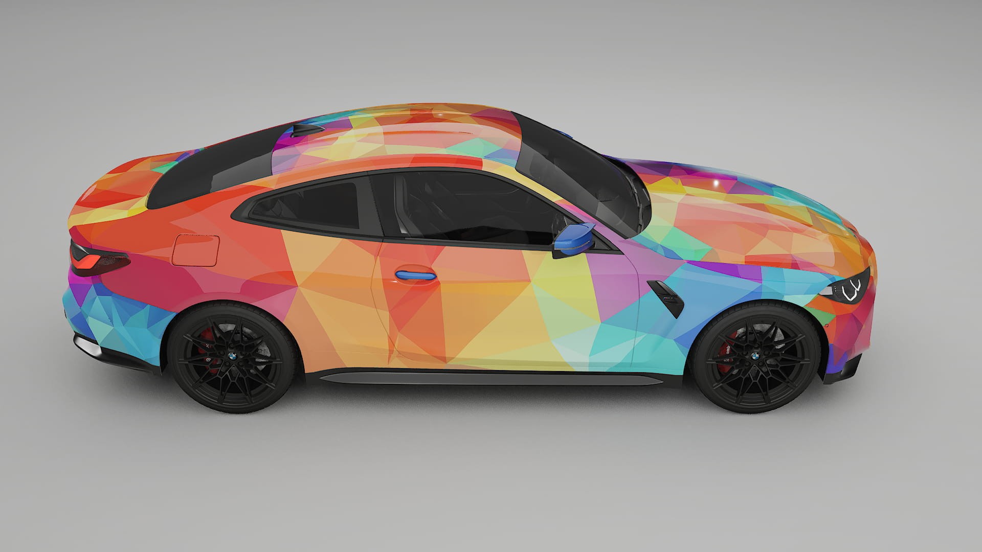 BMW M4 G82 VECTOR VIBE – Ontworpen Wrap PPF Kit van Printbaar Polyurethaanfolie