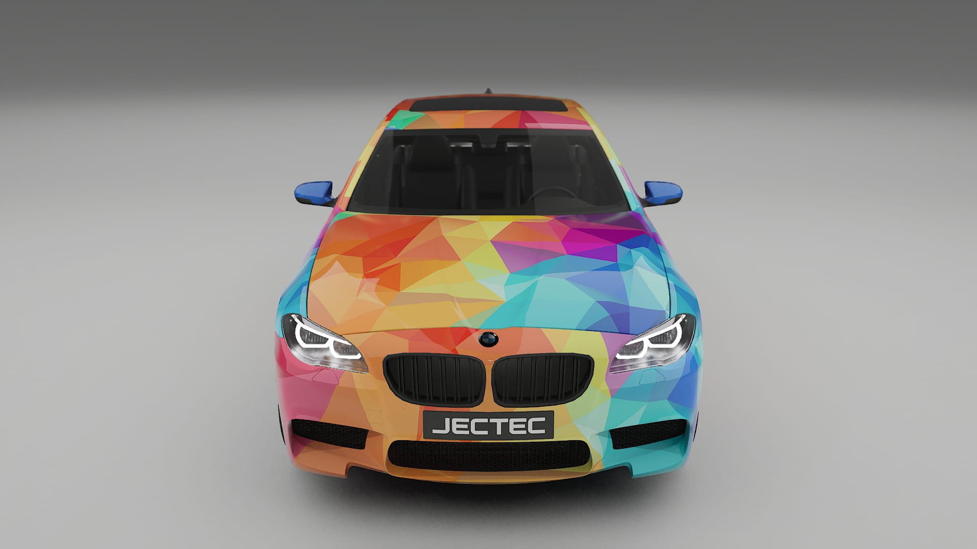 BMW M5 F10 VECTOR VIBE – Ontworpen Wrap PPF Kit van Printbaar Polyurethaanfolie