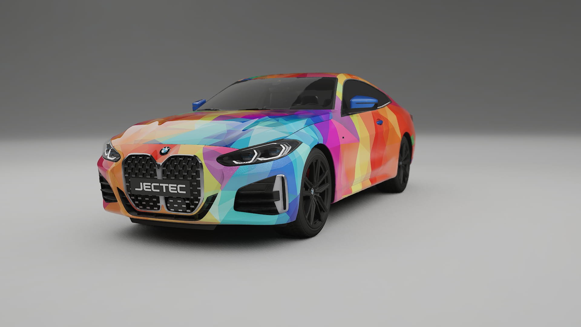 BMW M440i G26 VECTOR VIBE – Ontworpen Wrap PPF Kit van Printbaar Polyurethaanfolie
