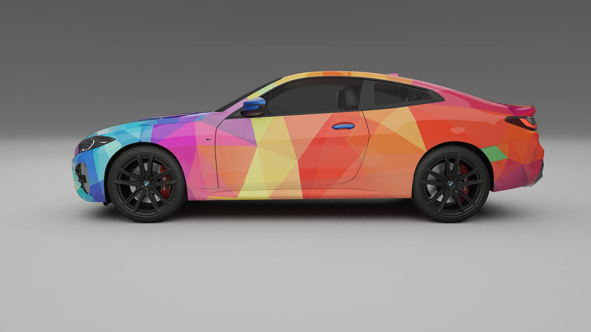 BMW M440i G26 VECTOR VIBE – Ontworpen Wrap PPF Kit van Printbaar Polyurethaanfolie