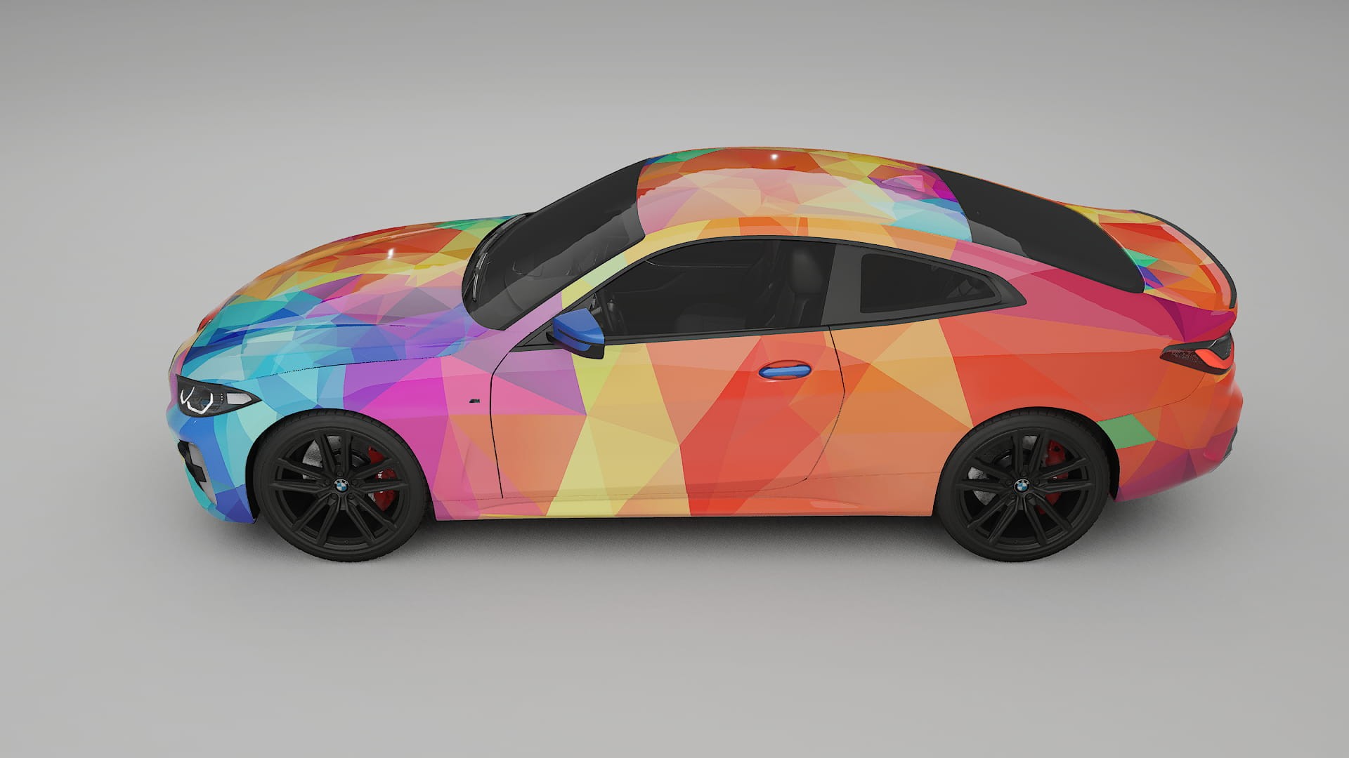 BMW M440i G26 VECTOR VIBE – Ontworpen Wrap PPF Kit van Printbaar Polyurethaanfolie