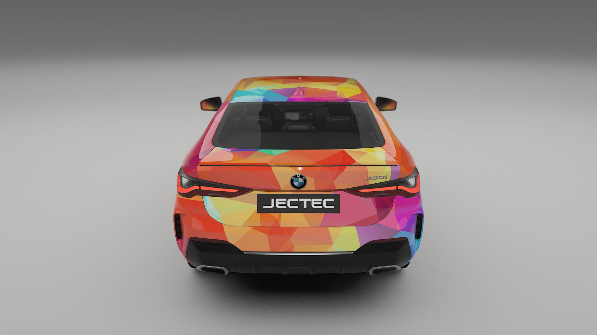 BMW M440i G26 VECTOR VIBE – Ontworpen Wrap PPF Kit van Printbaar Polyurethaanfolie