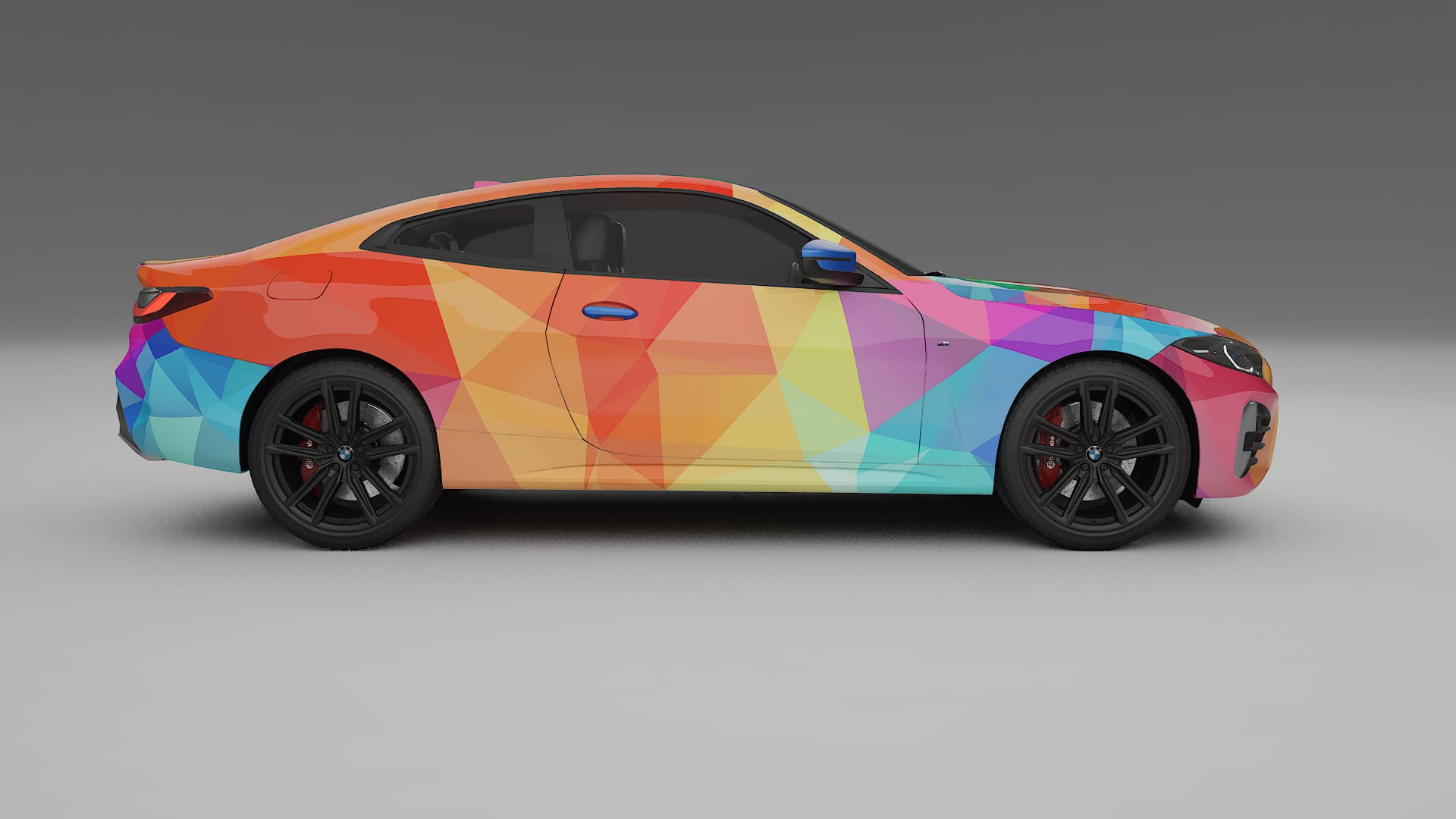 BMW M440i G26 VECTOR VIBE – Ontworpen Wrap PPF Kit van Printbaar Polyurethaanfolie