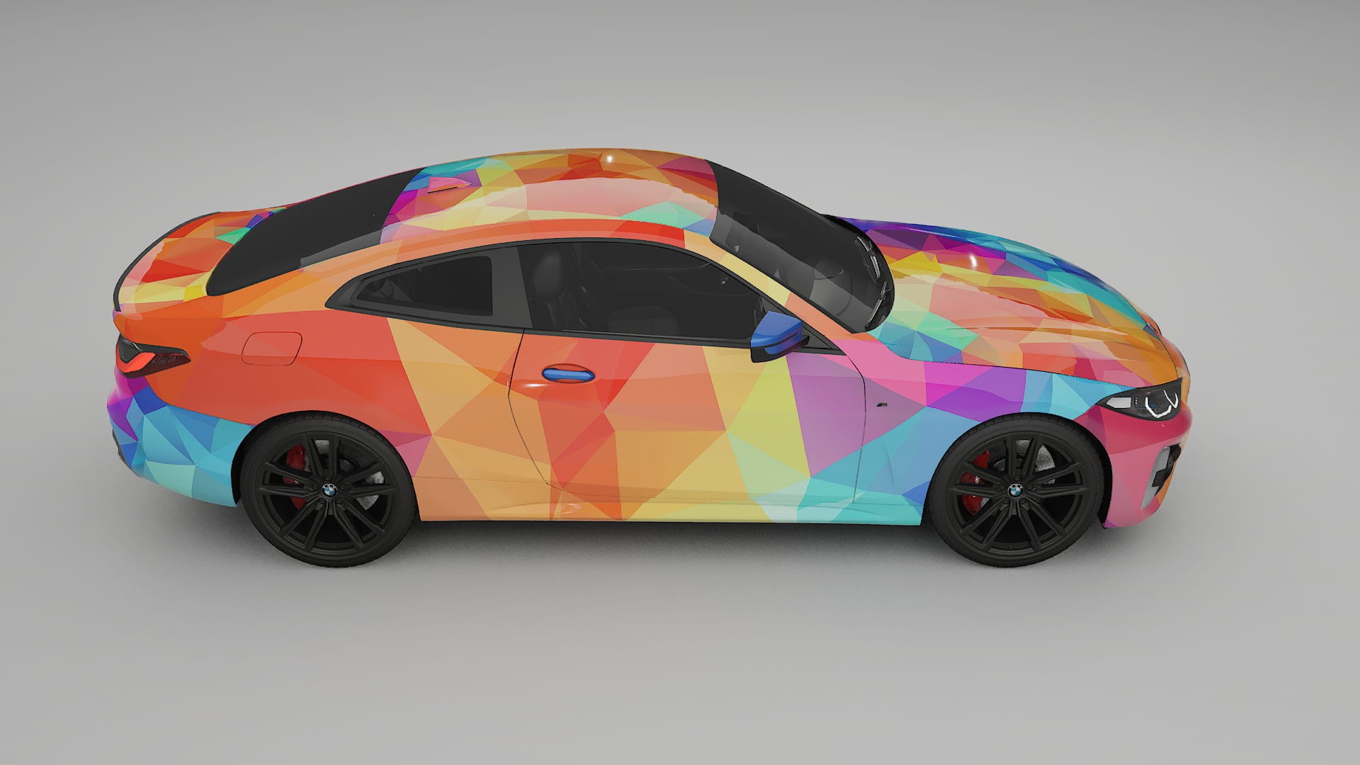 BMW M440i G26 VECTOR VIBE – Ontworpen Wrap PPF Kit van Printbaar Polyurethaanfolie