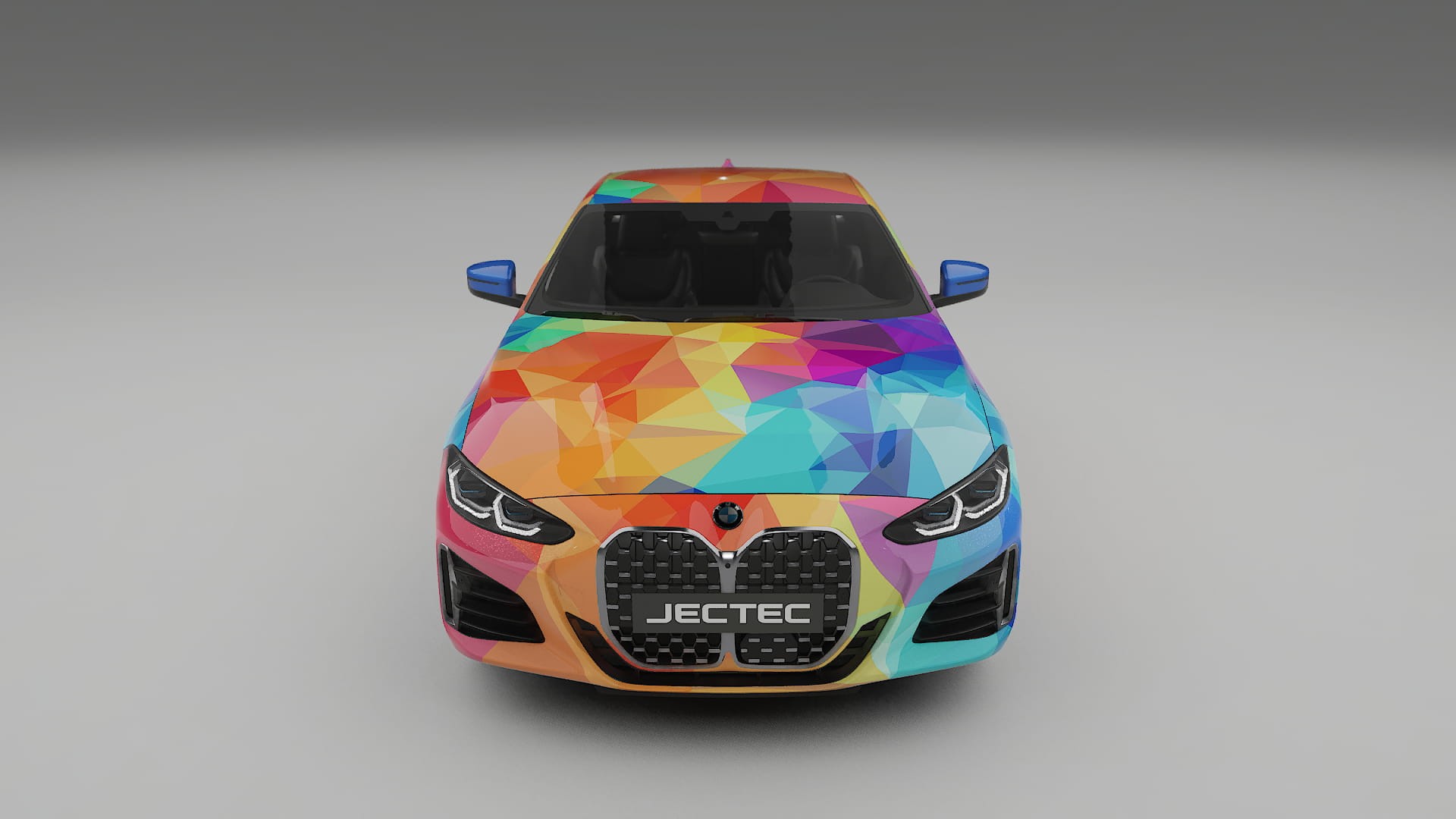 BMW M440i G26 VECTOR VIBE – Ontworpen Wrap PPF Kit van Printbaar Polyurethaanfolie