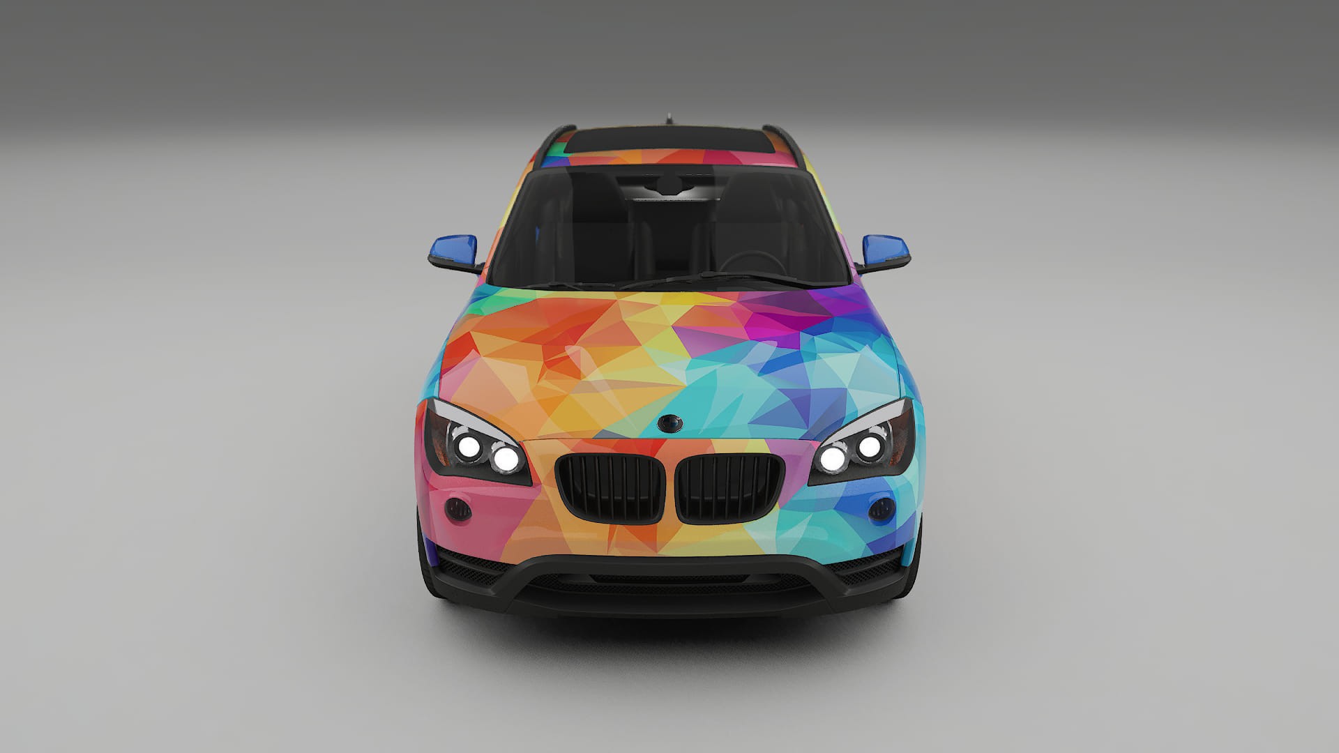 BMW X1 E84 VECTOR VIBE – Ontworpen Wrap PPF Kit van Printbaar Polyurethaanfolie