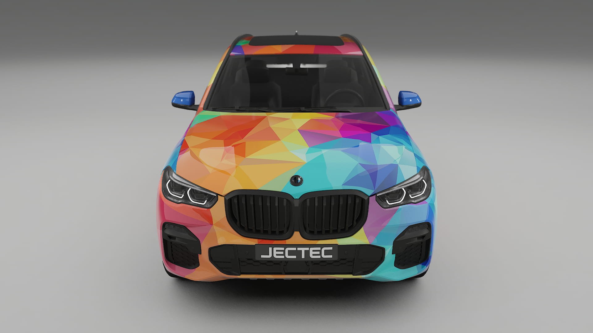 BMW X5 G05 M-Sport VECTOR VIBE – Ontworpen Wrap PPF Kit van Printbaar Polyurethaanfolie