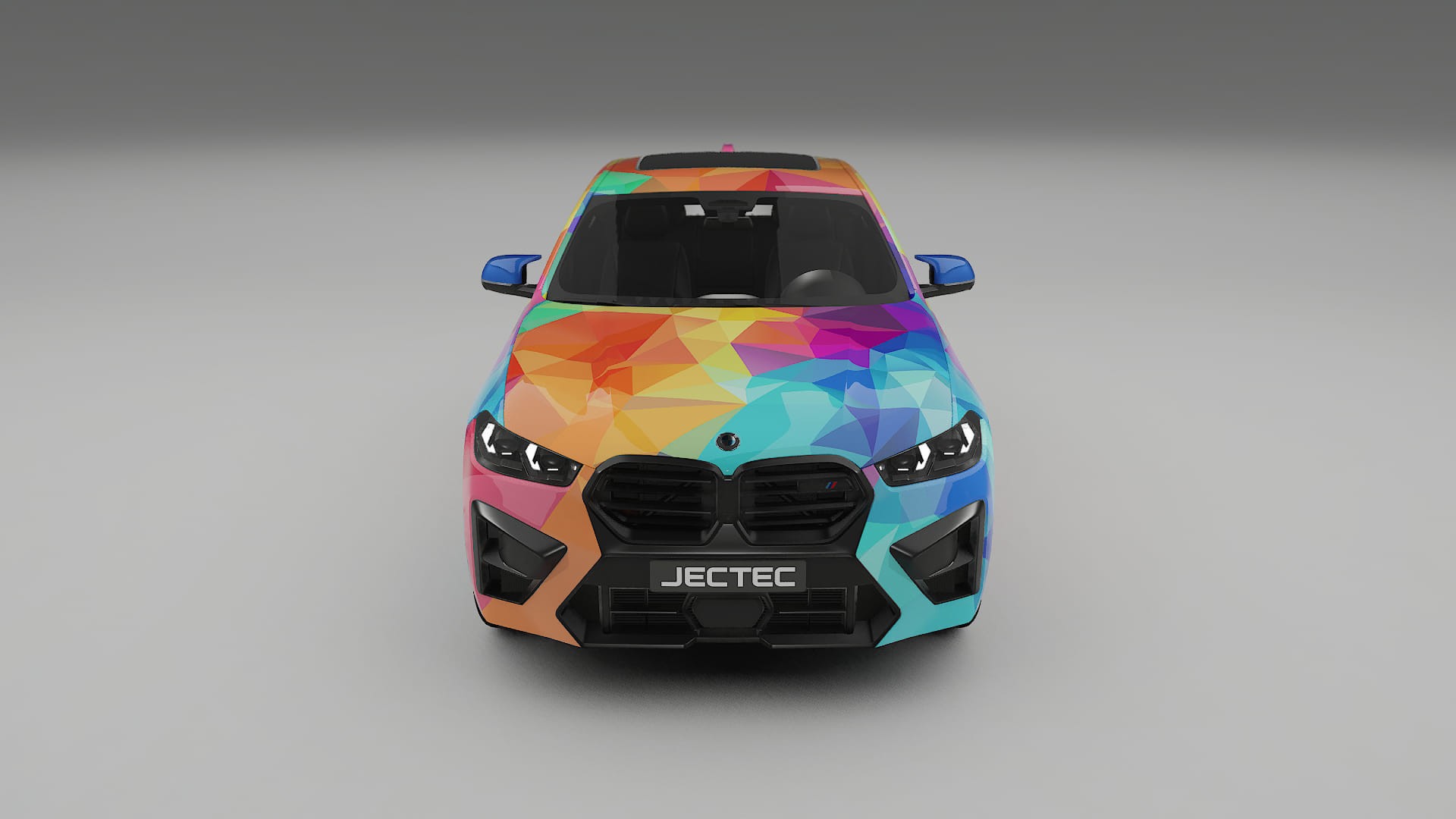BMW X6 F96 Competition VECTOR VIBE – Ontworpen Wrap PPF Kit van Printbaar Polyurethaanfolie