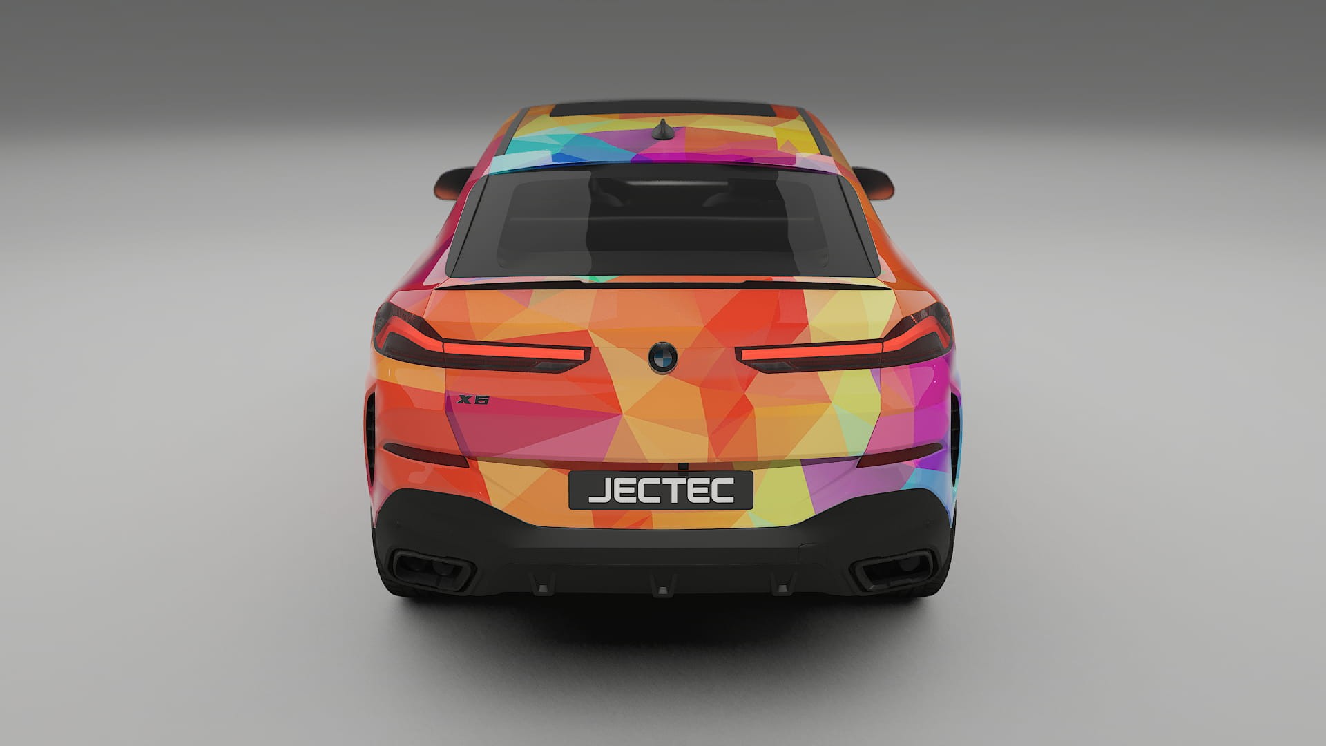 BMW X6 G06 F96 VECTOR VIBE – Ontworpen Wrap PPF Kit van Printbaar Polyurethaanfolie