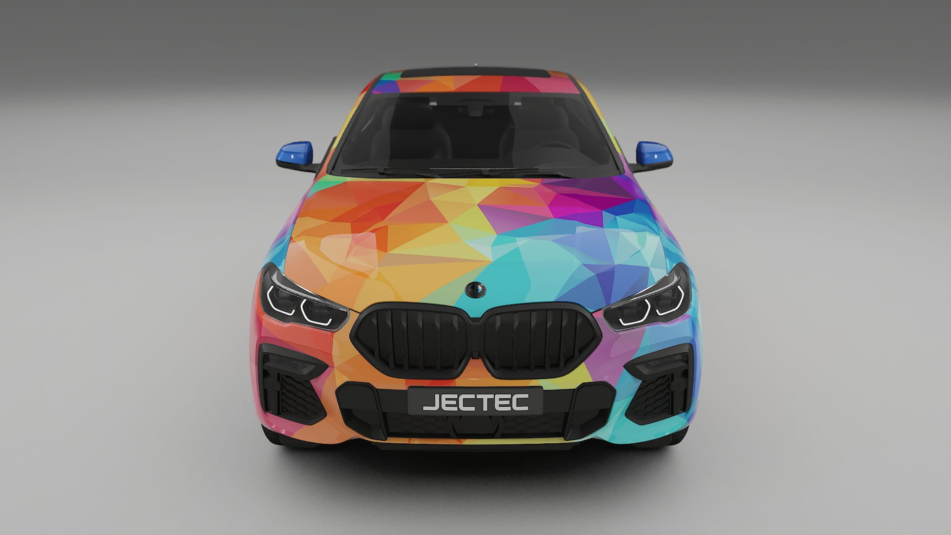 BMW X6 G06 F96 VECTOR VIBE – Ontworpen Wrap PPF Kit van Printbaar Polyurethaanfolie
