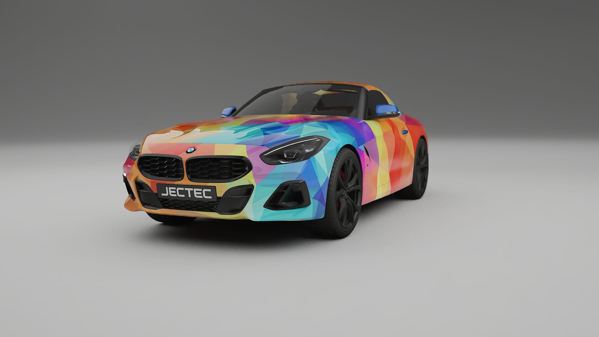 BMW Z4 G29 VECTOR VIBE – Ontworpen Wrap PPF Kit van Printbaar Polyurethaanfolie