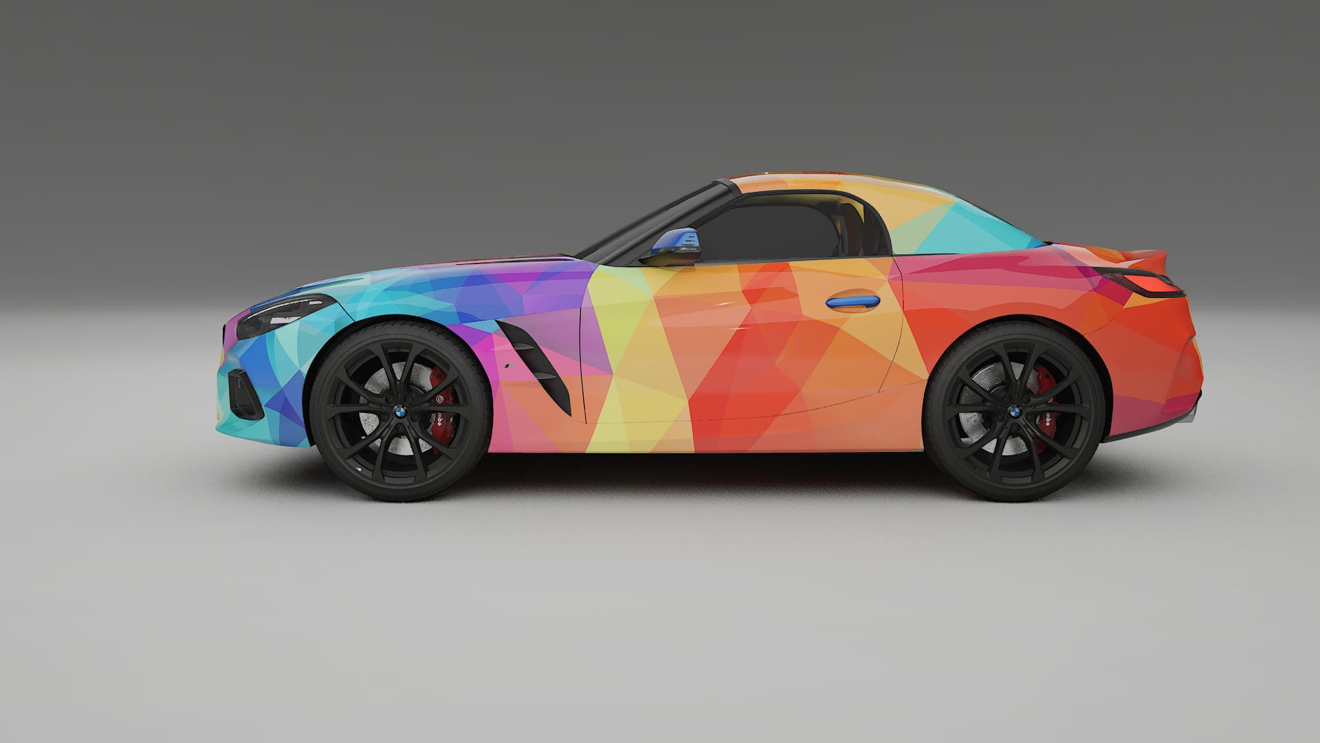BMW Z4 G29 VECTOR VIBE – Ontworpen Wrap PPF Kit van Printbaar Polyurethaanfolie
