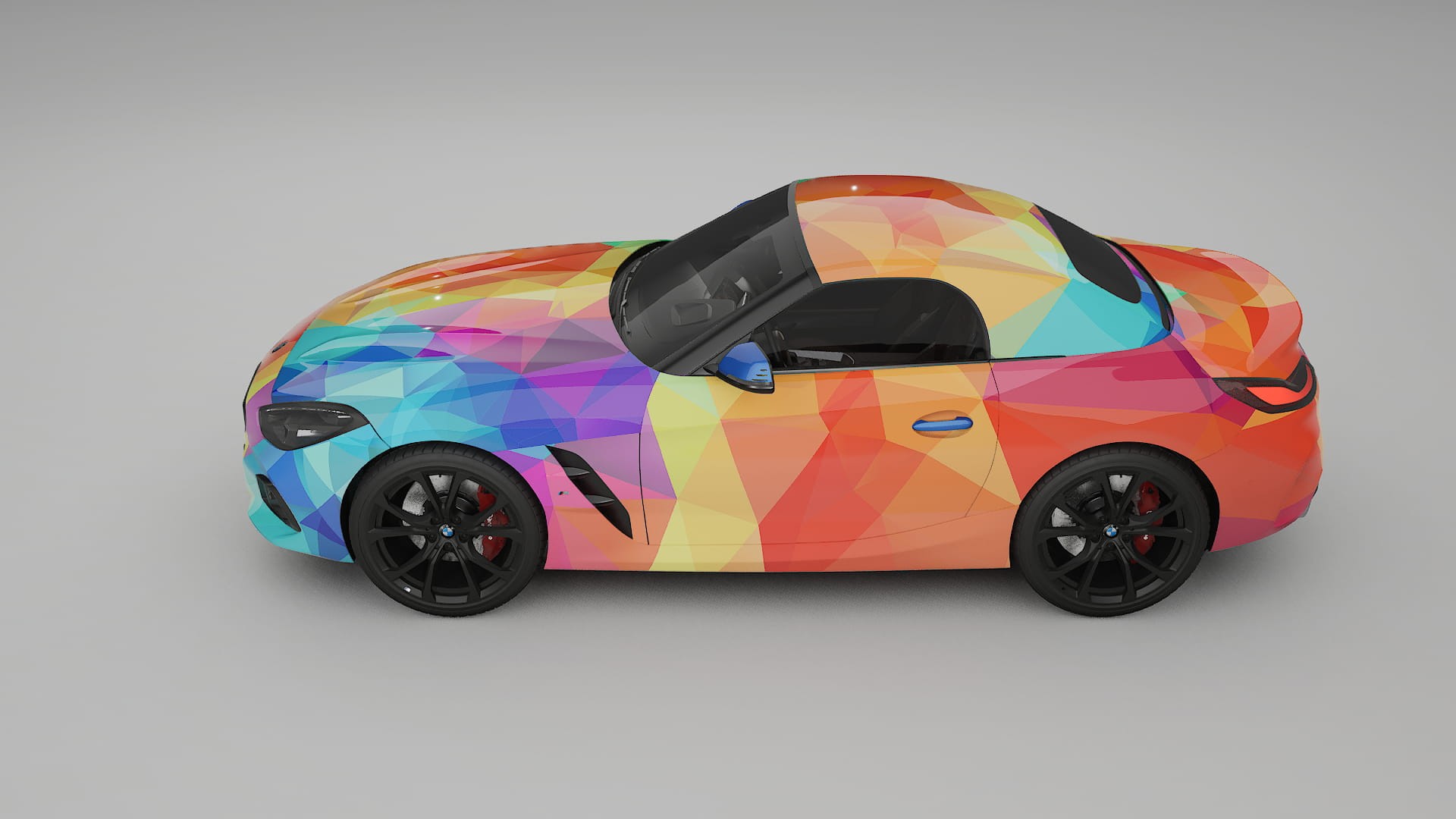 BMW Z4 G29 VECTOR VIBE – Ontworpen Wrap PPF Kit van Printbaar Polyurethaanfolie