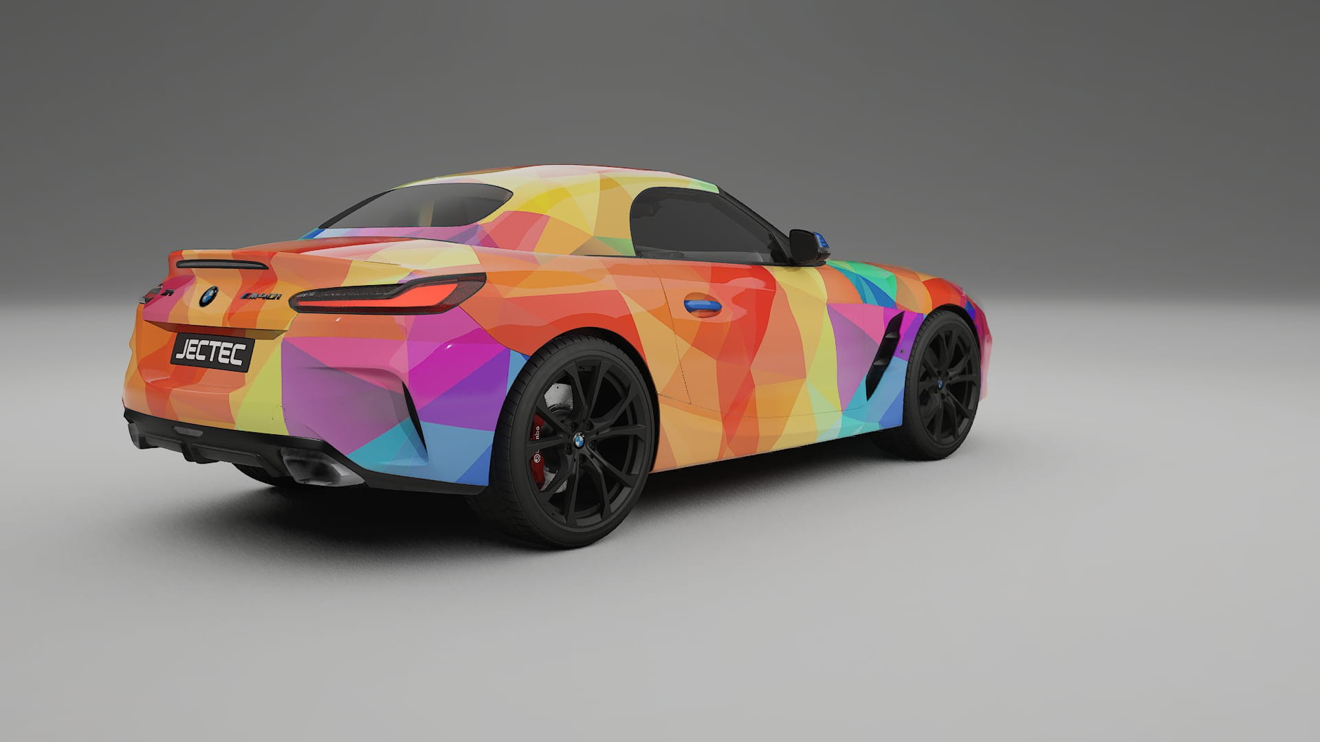 BMW Z4 G29 VECTOR VIBE – Ontworpen Wrap PPF Kit van Printbaar Polyurethaanfolie