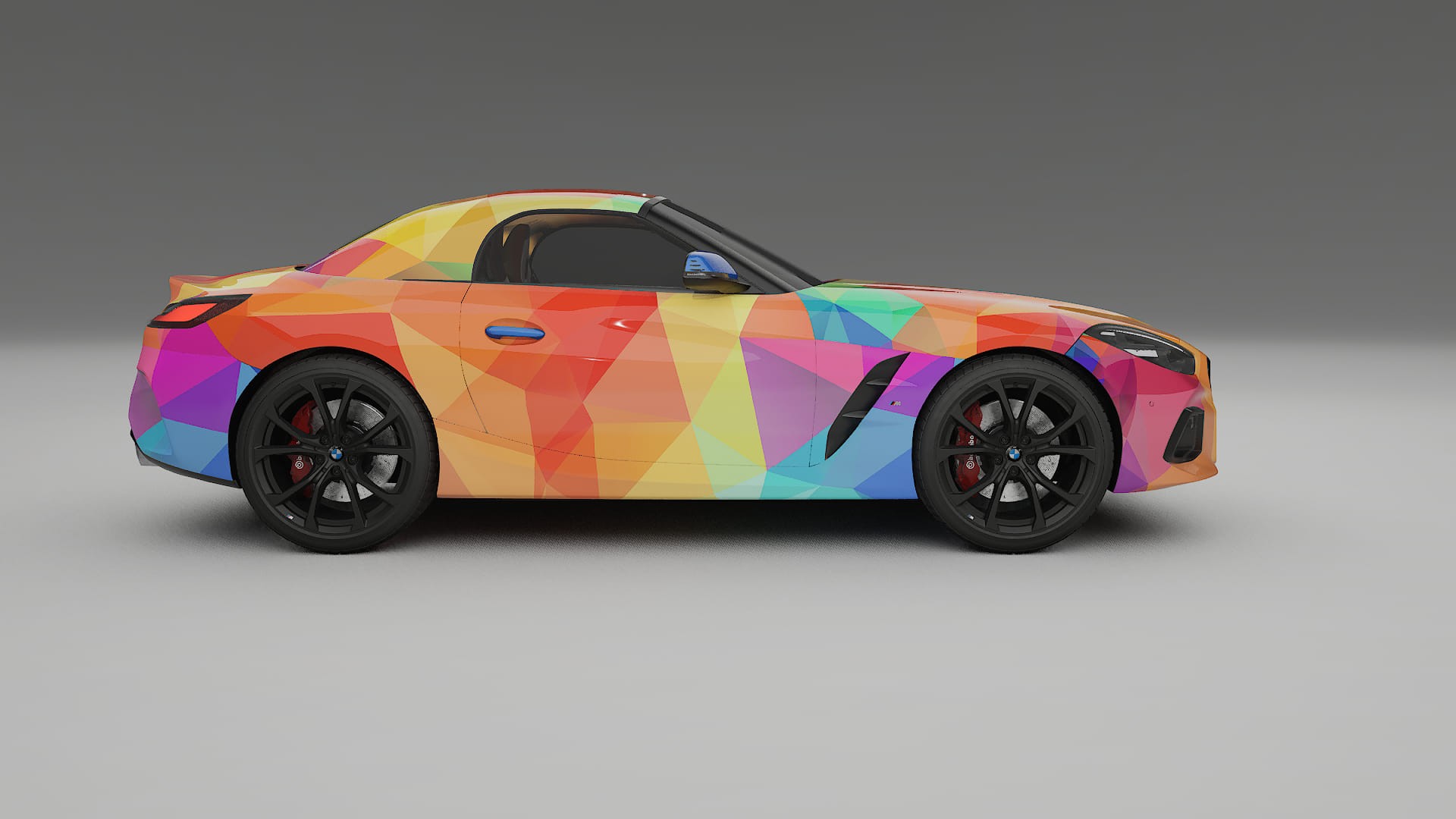 BMW Z4 G29 VECTOR VIBE – Ontworpen Wrap PPF Kit van Printbaar Polyurethaanfolie