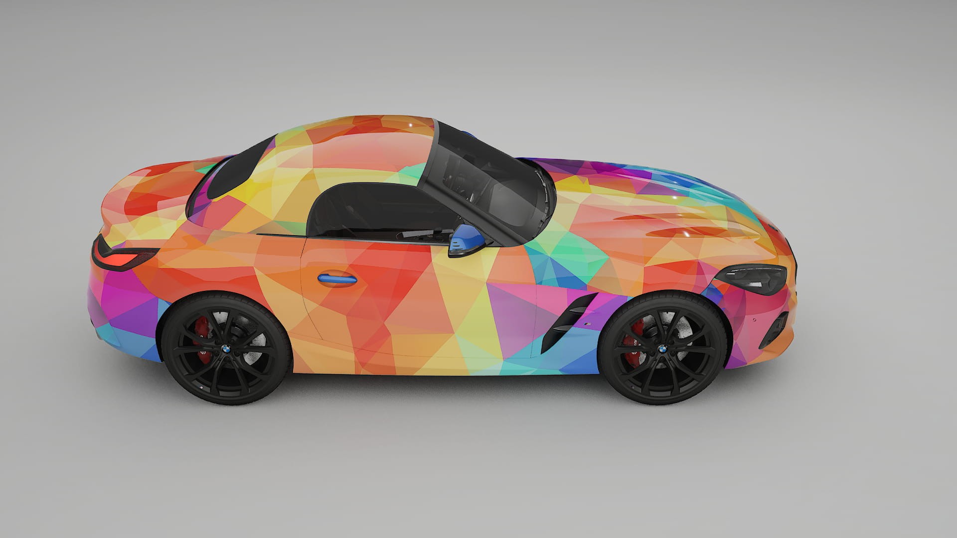 BMW Z4 G29 VECTOR VIBE – Ontworpen Wrap PPF Kit van Printbaar Polyurethaanfolie