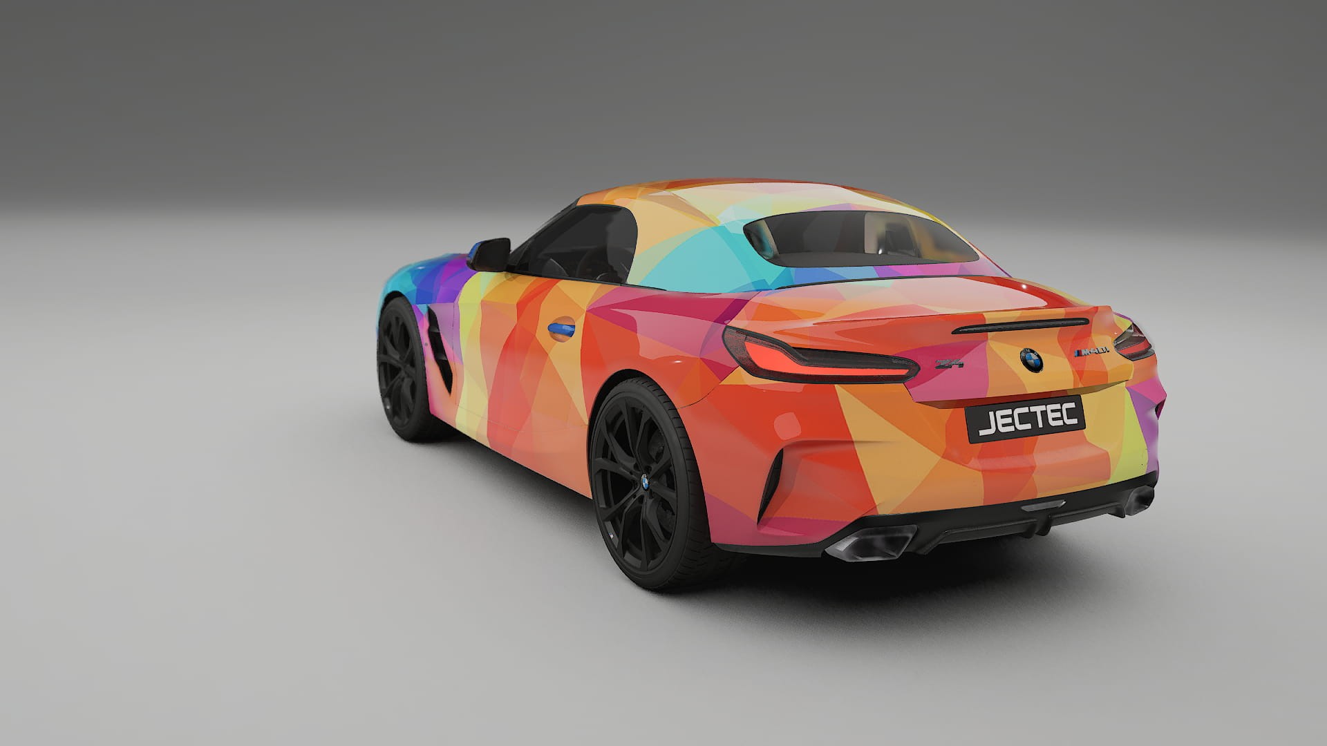 BMW Z4 G29 VECTOR VIBE – Ontworpen Wrap PPF Kit van Printbaar Polyurethaanfolie