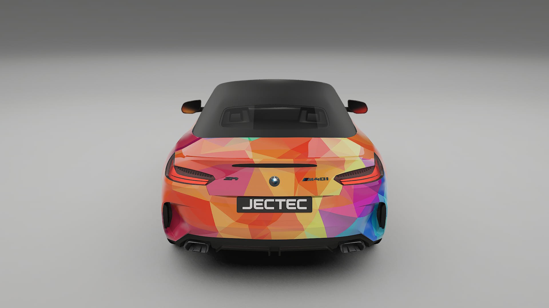 BMW Z4 G29 M40i First edition roadster VECTOR VIBE – Ontworpen Wrap PPF Kit van Printbaar Polyurethaanfolie