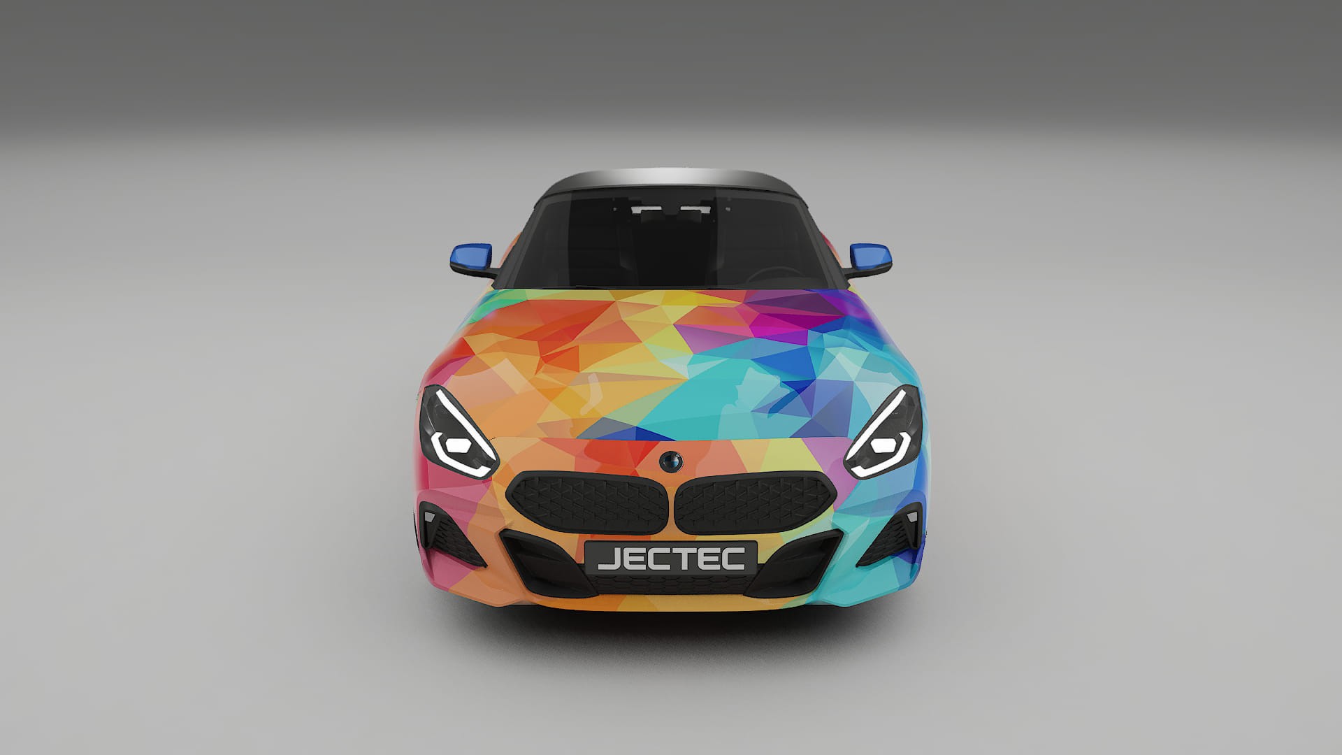 BMW Z4 G29 M40i First edition roadster VECTOR VIBE – Ontworpen Wrap PPF Kit van Printbaar Polyurethaanfolie
