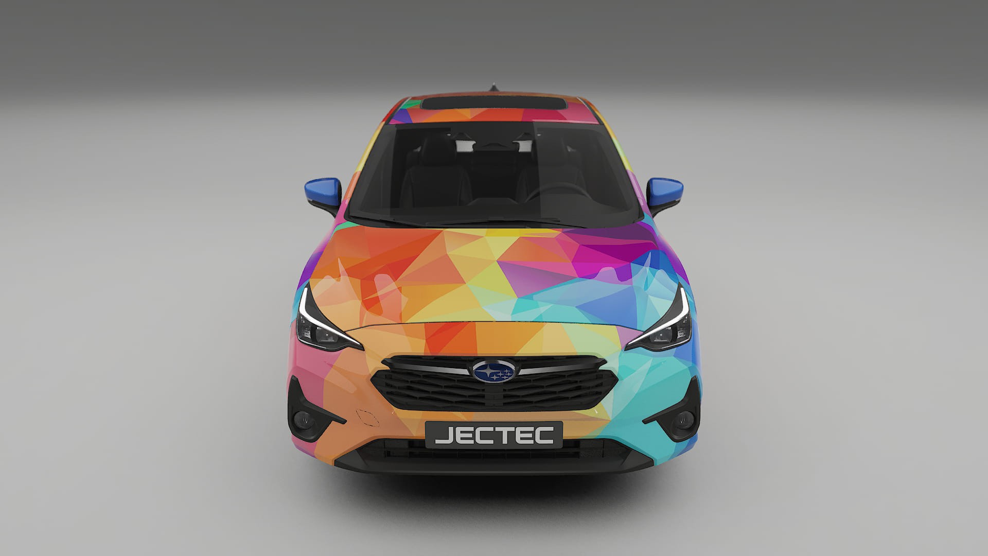 Subaru Impreza GU VECTOR VIBE – Ontworpen Wrap PPF Kit van Printbaar Polyurethaanfolie