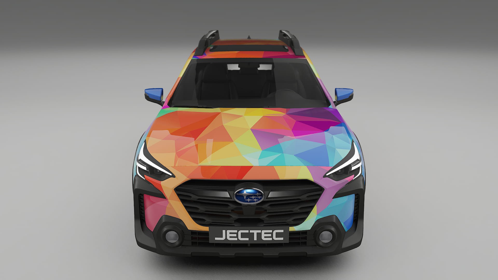 Subaru Outback VI BS facelift LCI VECTOR VIBE – Ontworpen Wrap PPF Kit van Printbaar Polyurethaanfolie