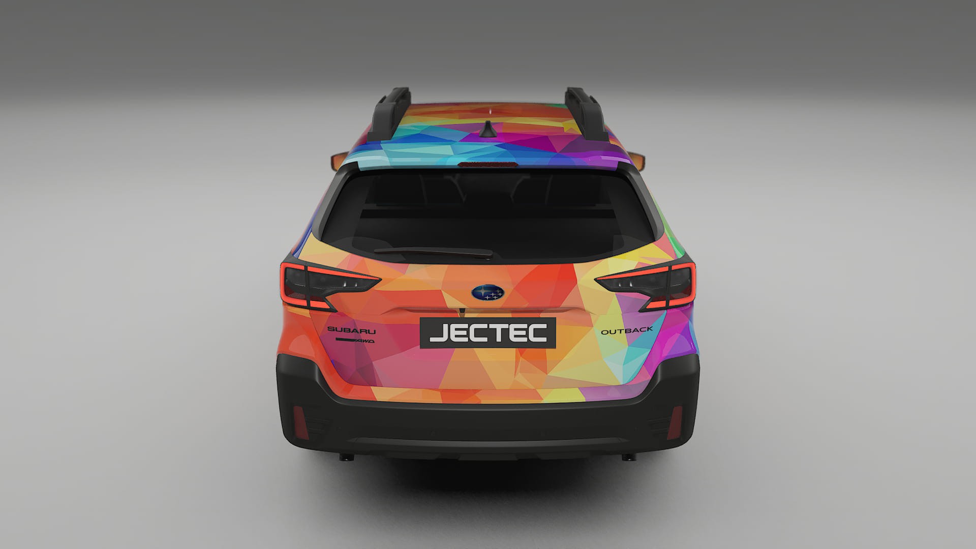 Subaru Outback VI BS prefacelift pre-LCI VECTOR VIBE – Ontworpen Wrap PPF Kit van Printbaar Polyurethaanfolie