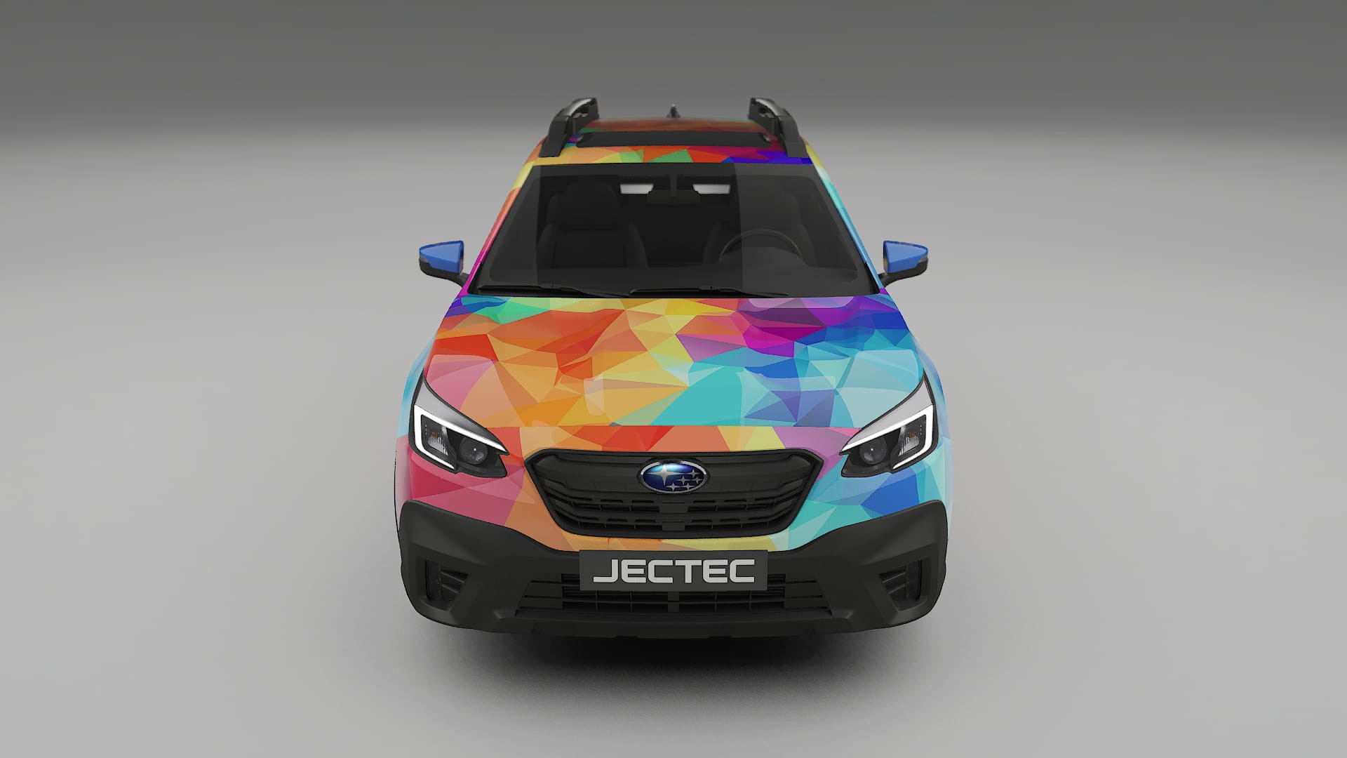 Subaru Outback VI BS prefacelift pre-LCI VECTOR VIBE – Ontworpen Wrap PPF Kit van Printbaar Polyurethaanfolie