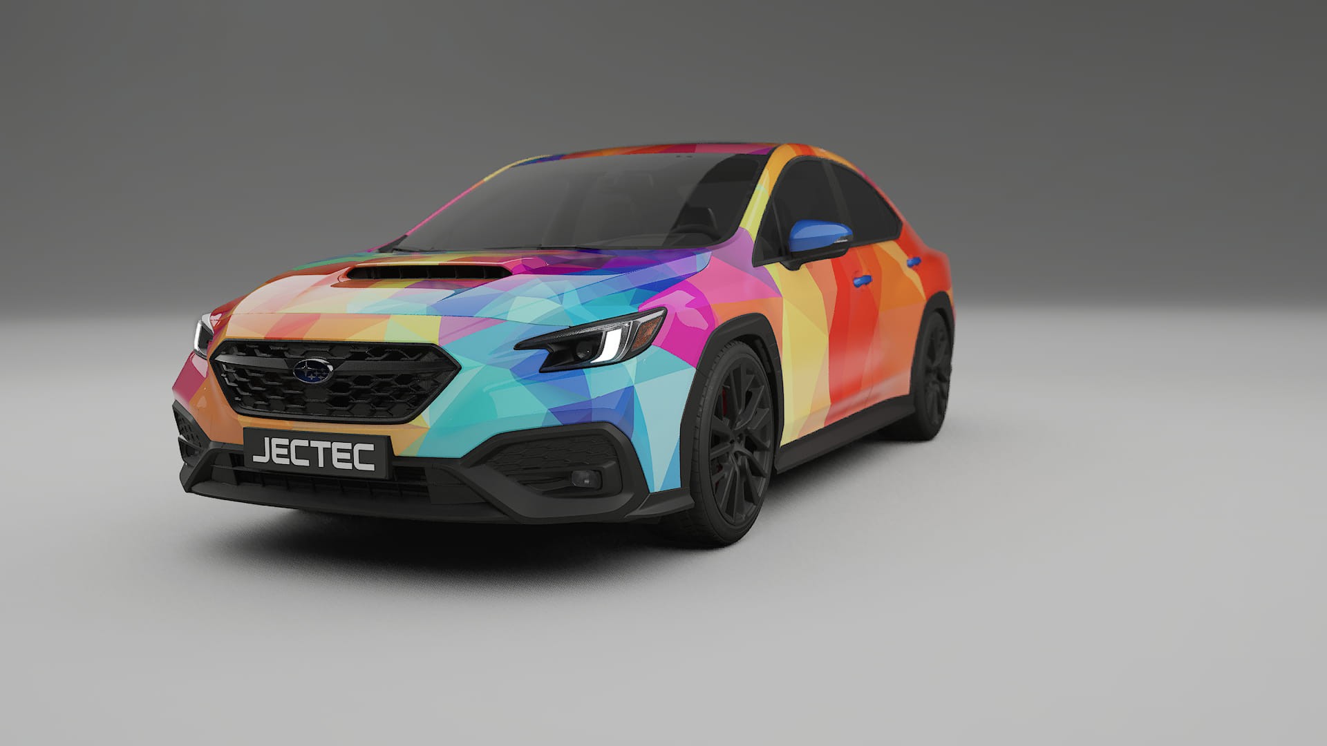 Subaru WRX VB VECTOR VIBE – Ontworpen Wrap PPF Kit van Printbaar Polyurethaanfolie